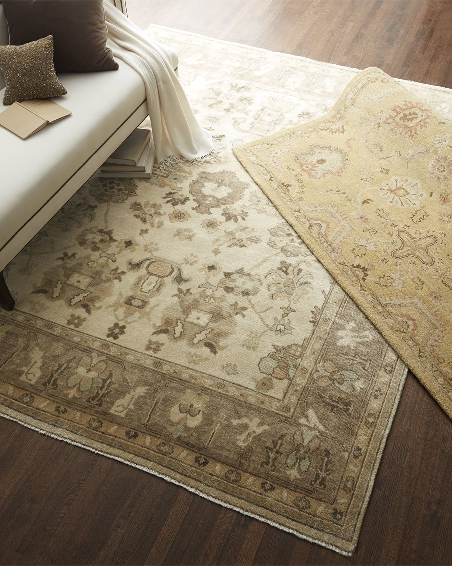 Exquisite Rugs Kersey Oushak Rug, 9' x 12' Neiman Marcus