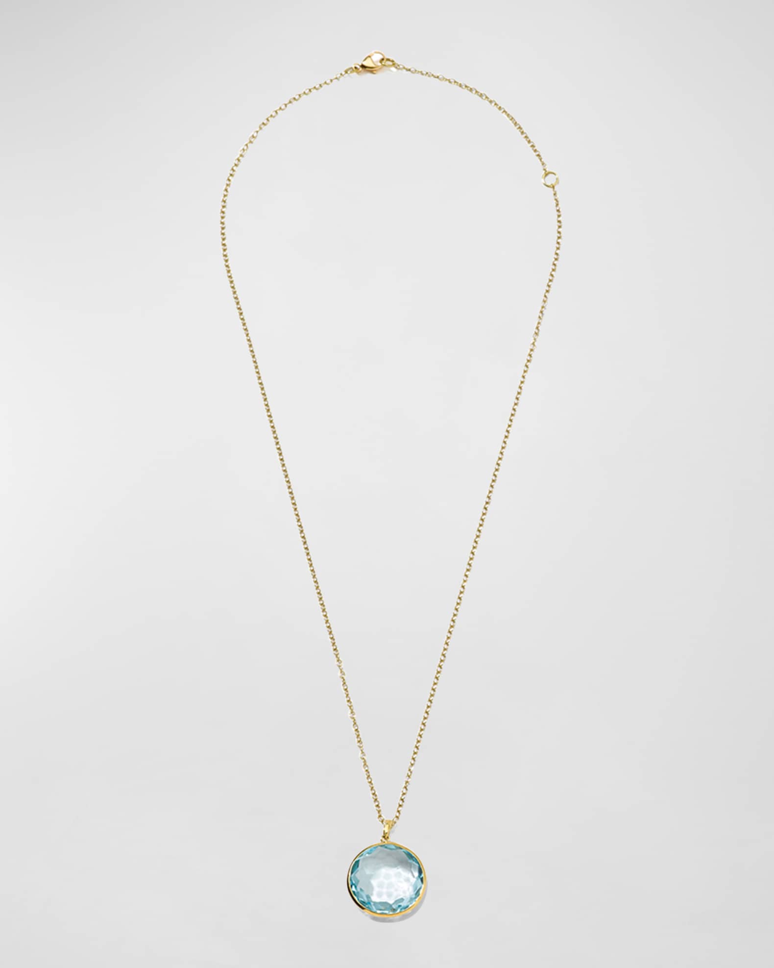 Medium Pendant Necklace in 18K Gold
