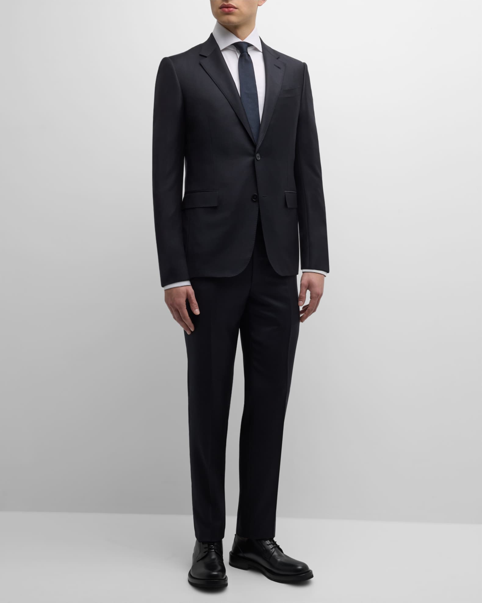 ZEGNA Men's Trofeo Milano Two-Piece Wool Suit | Neiman Marcus