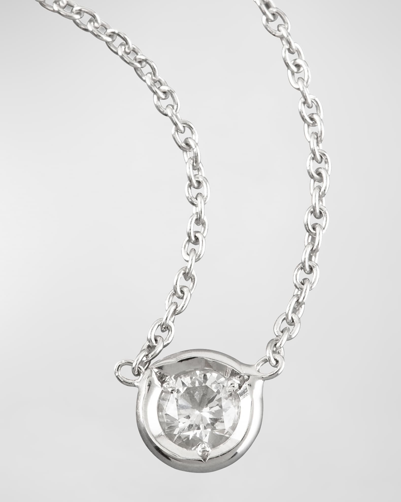 Diamond-Station Necklace 0