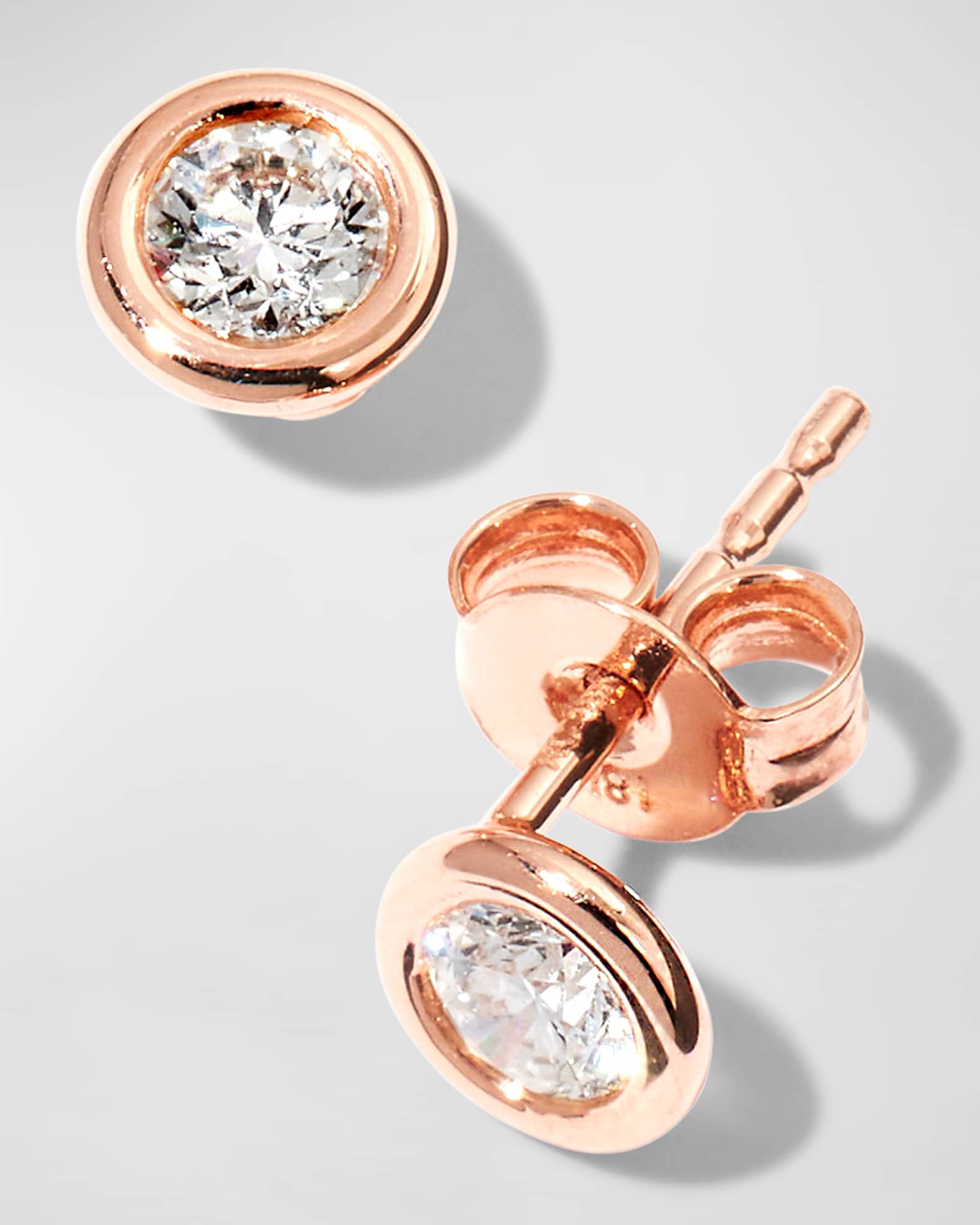 Roberto coin diamond stud earrings clearance