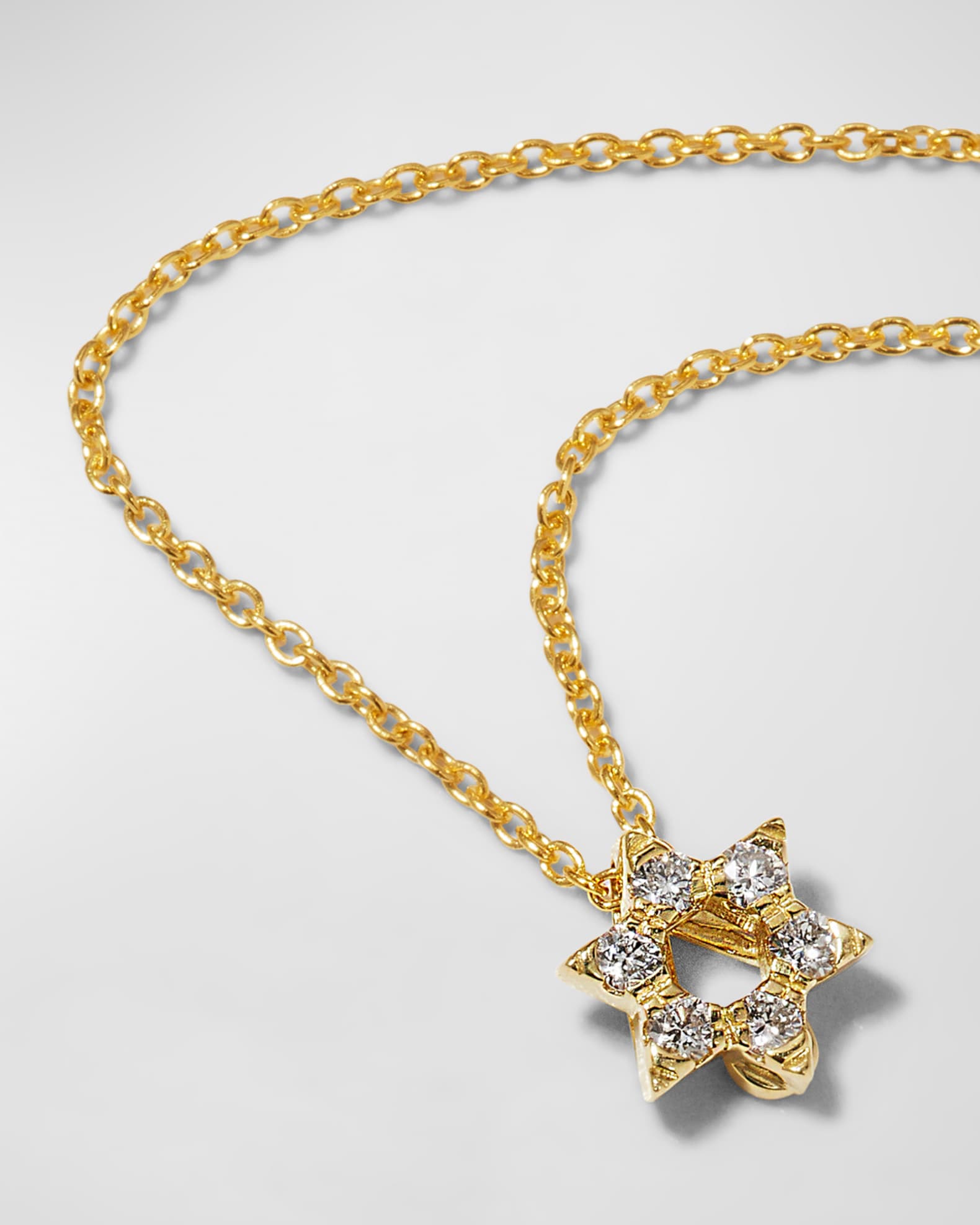 Roberto Coin Diamond Star of David Necklace Neiman Marcus