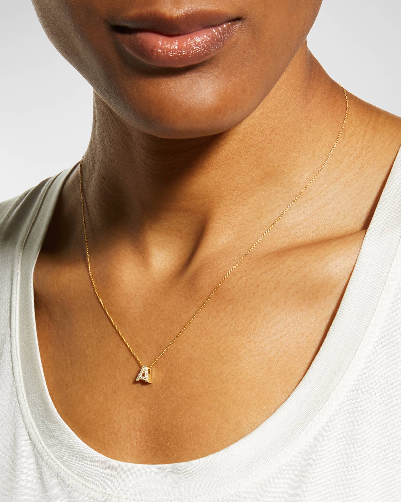 Roberto coin love letter necklace best sale