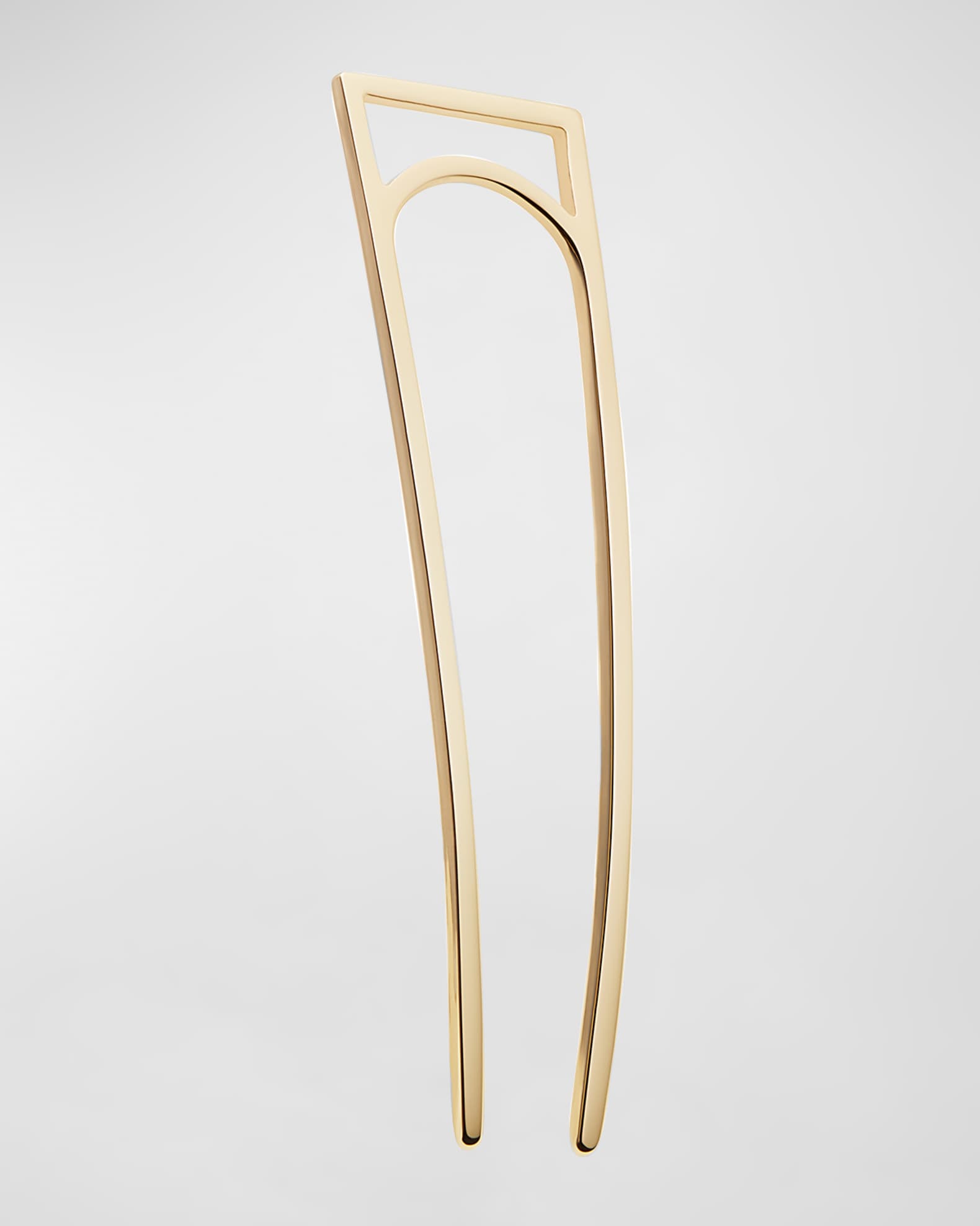 Oribe Geometric Gold Plated Metal Hair Stick