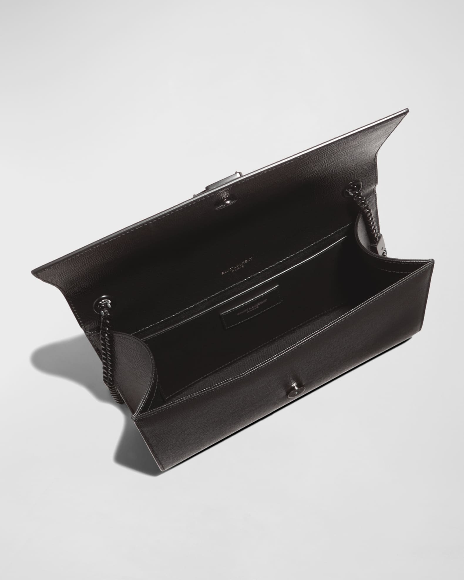 トートバッグ SAINT LAURENT Black Nappa Letaher Kate 99 Shoulder Bag Saint Laurent Nappa Letaher Kate 99 Shoulder Bag in Black | Lyst
