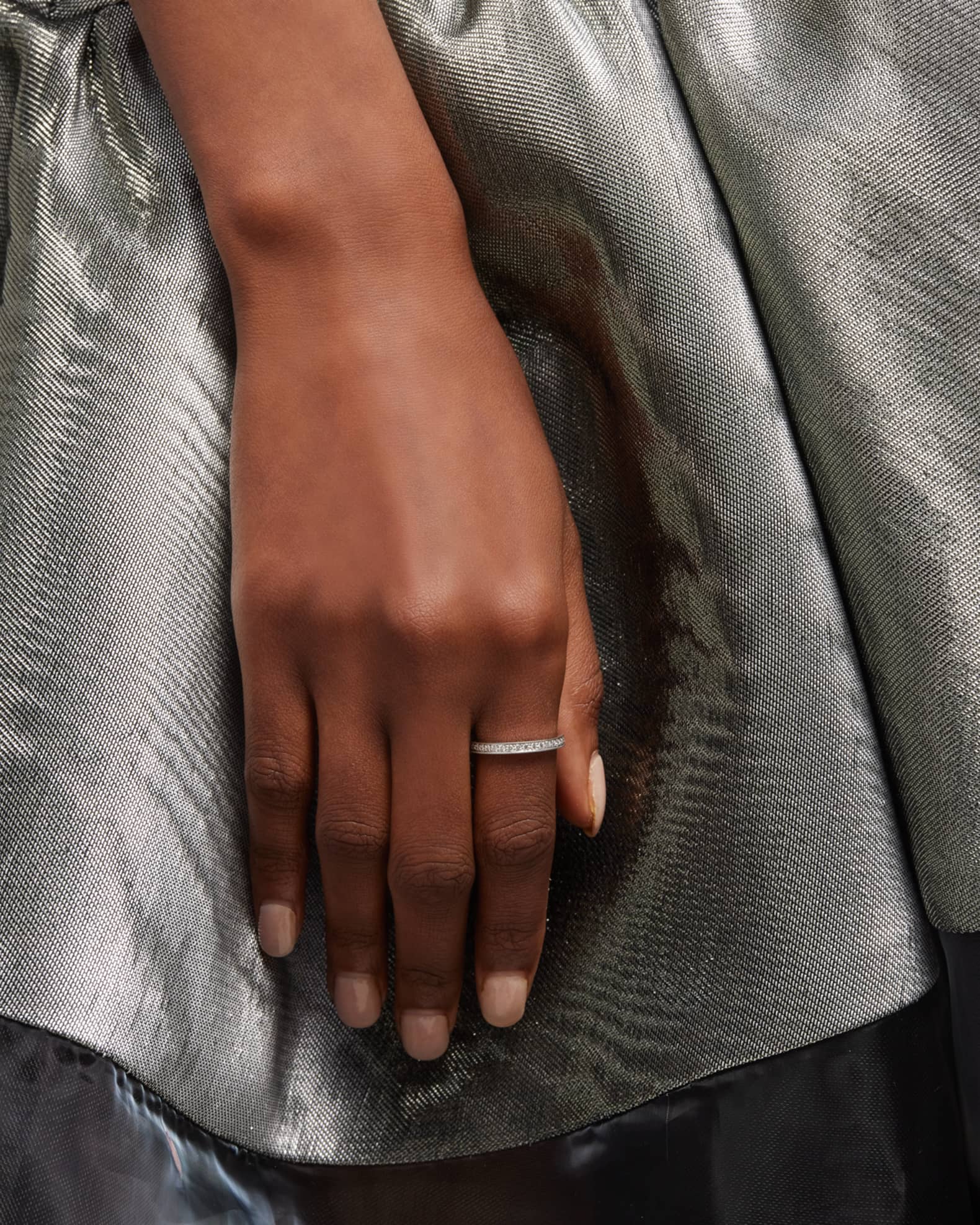 Neiman Marcus Diamonds ChannelSet Diamond Eternity Band Ring in 18K