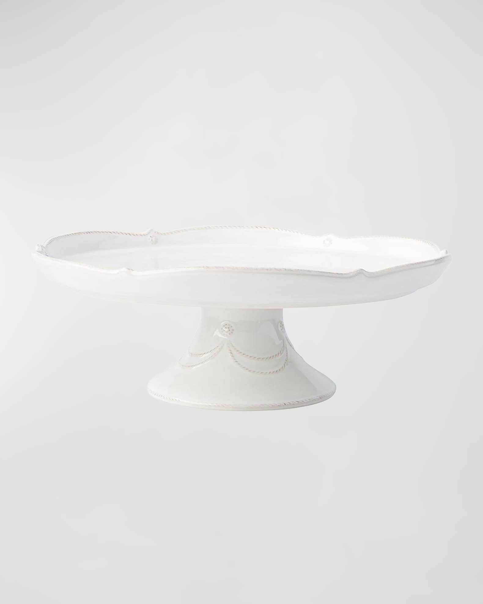 Juliska Berry & Thread Cake Stand Whitewash Neiman Marcus