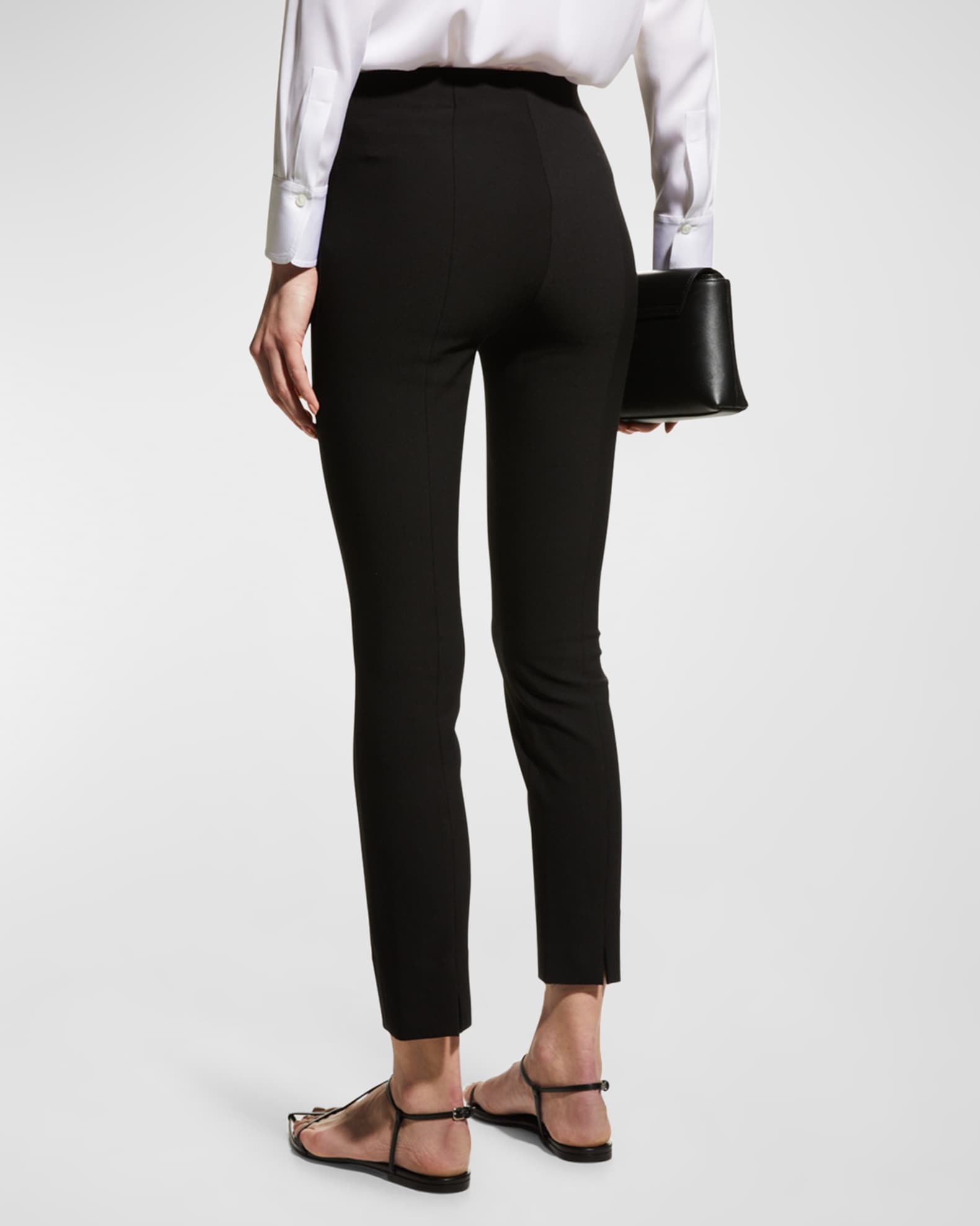 Vince Stitch-Front Seam Leggings | Neiman Marcus