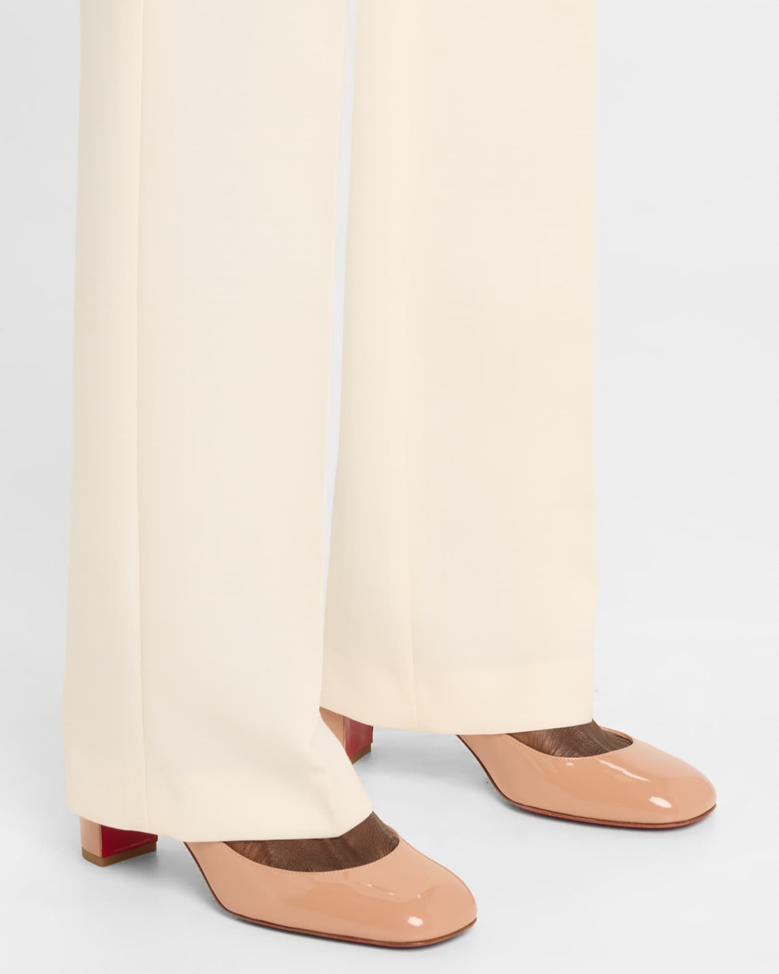 Christian louboutin block heels cheap