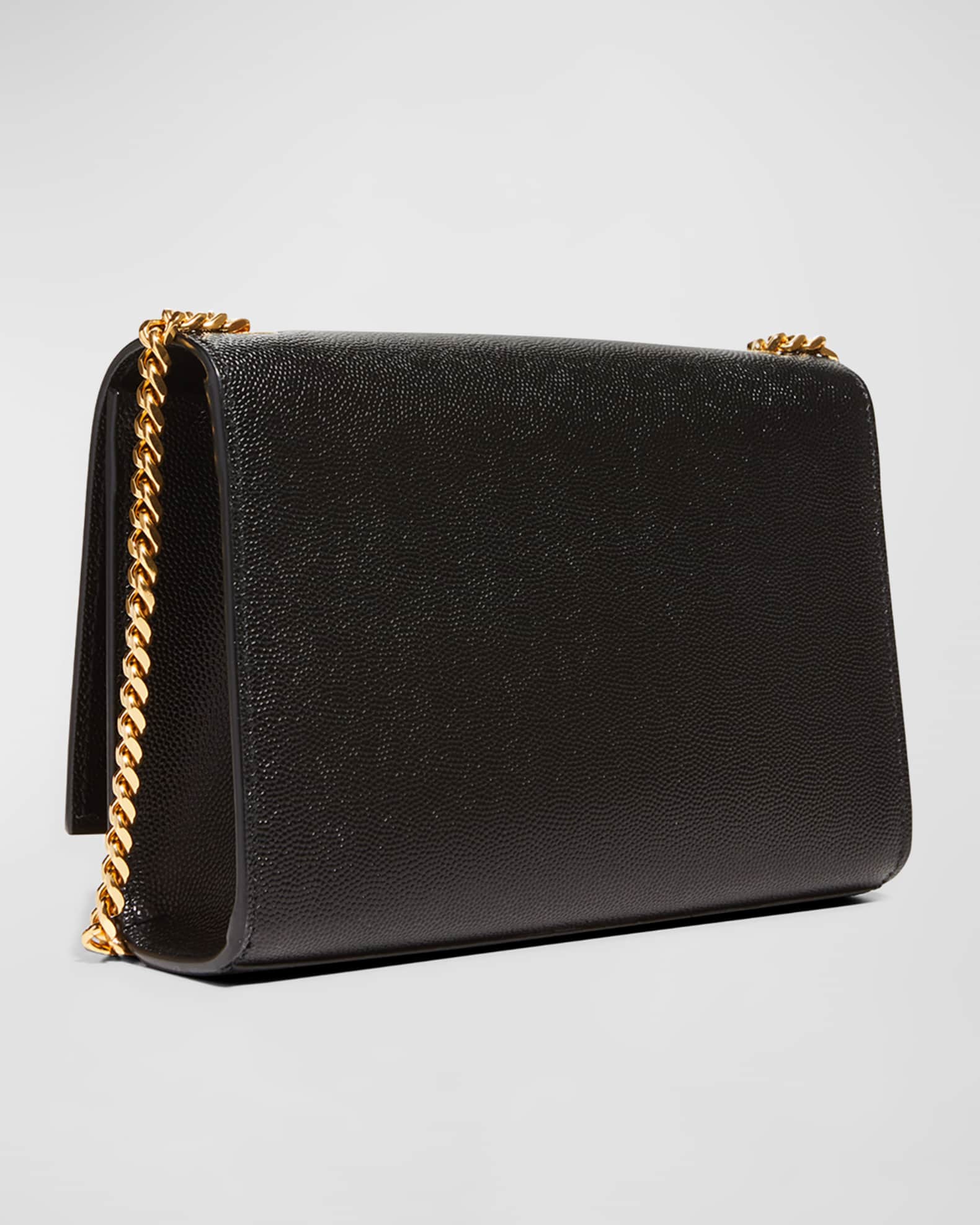 Kate Small YSL Crossbody Bag in Grained Leather
