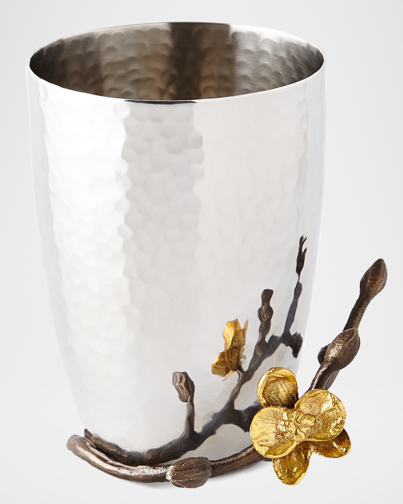 Gold Orchid Toothbrush Holder 0