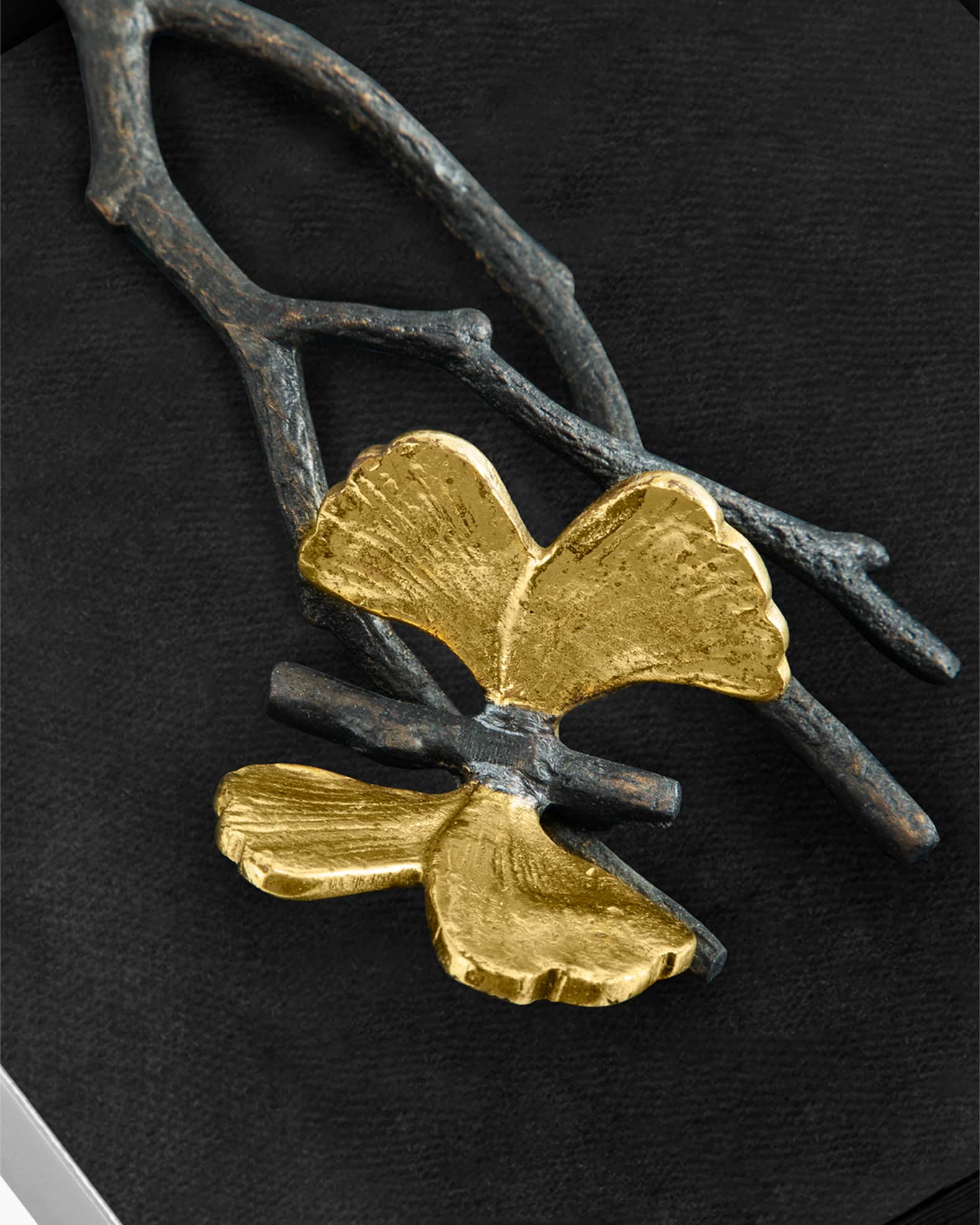 Michael Aram Butterfly Ginkgo Cocktail Napkin Holder | Neiman Marcus