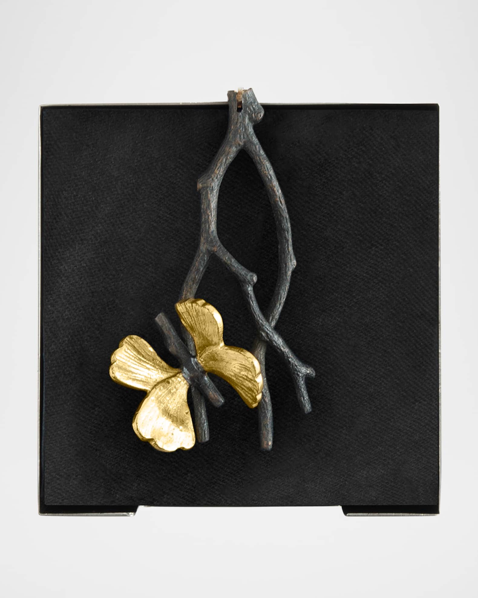 Michael Aram Butterfly Ginkgo Cocktail Napkin Holder | Neiman Marcus
