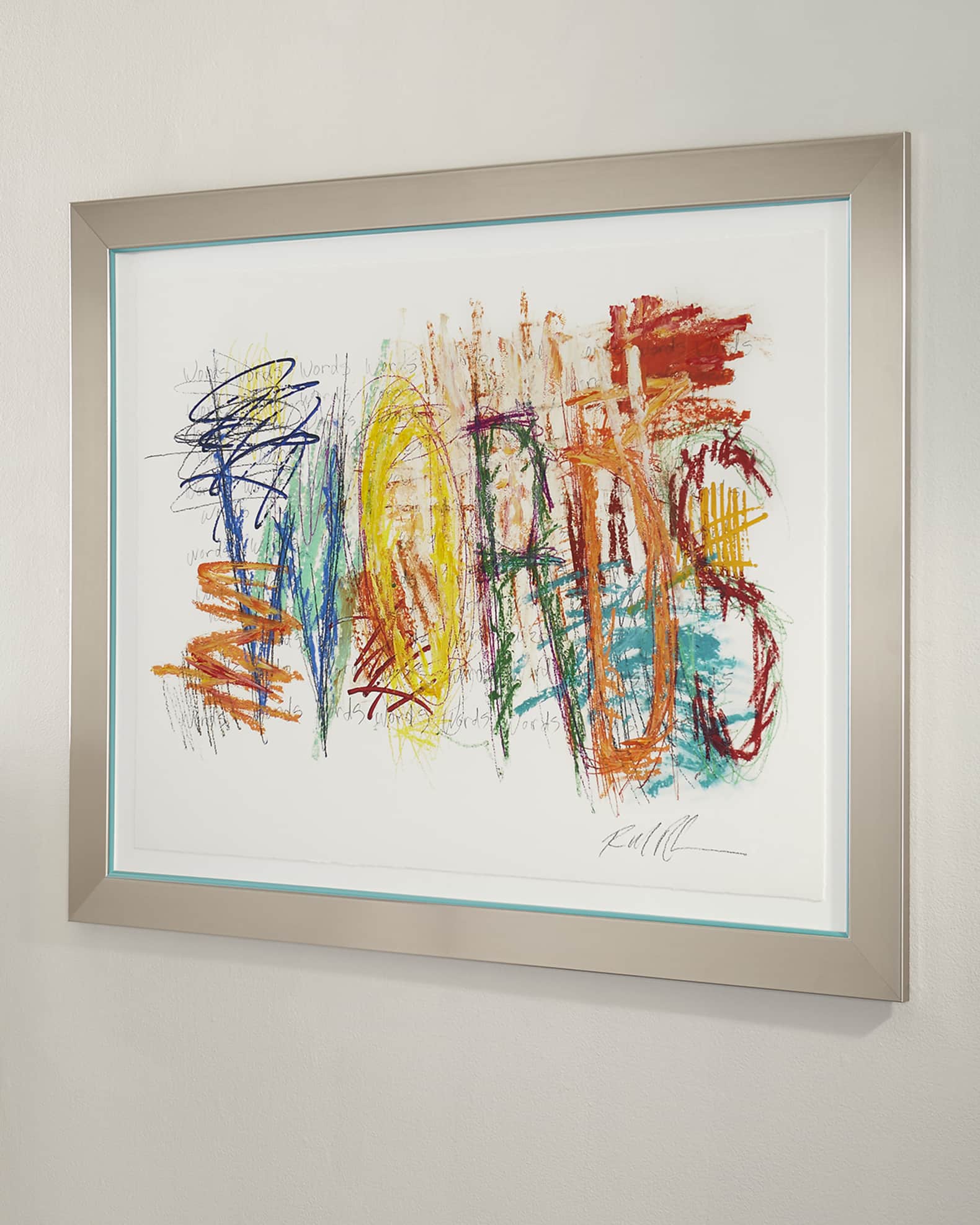 "Mark My Word 4" Giclee on Paper Wall Art 1