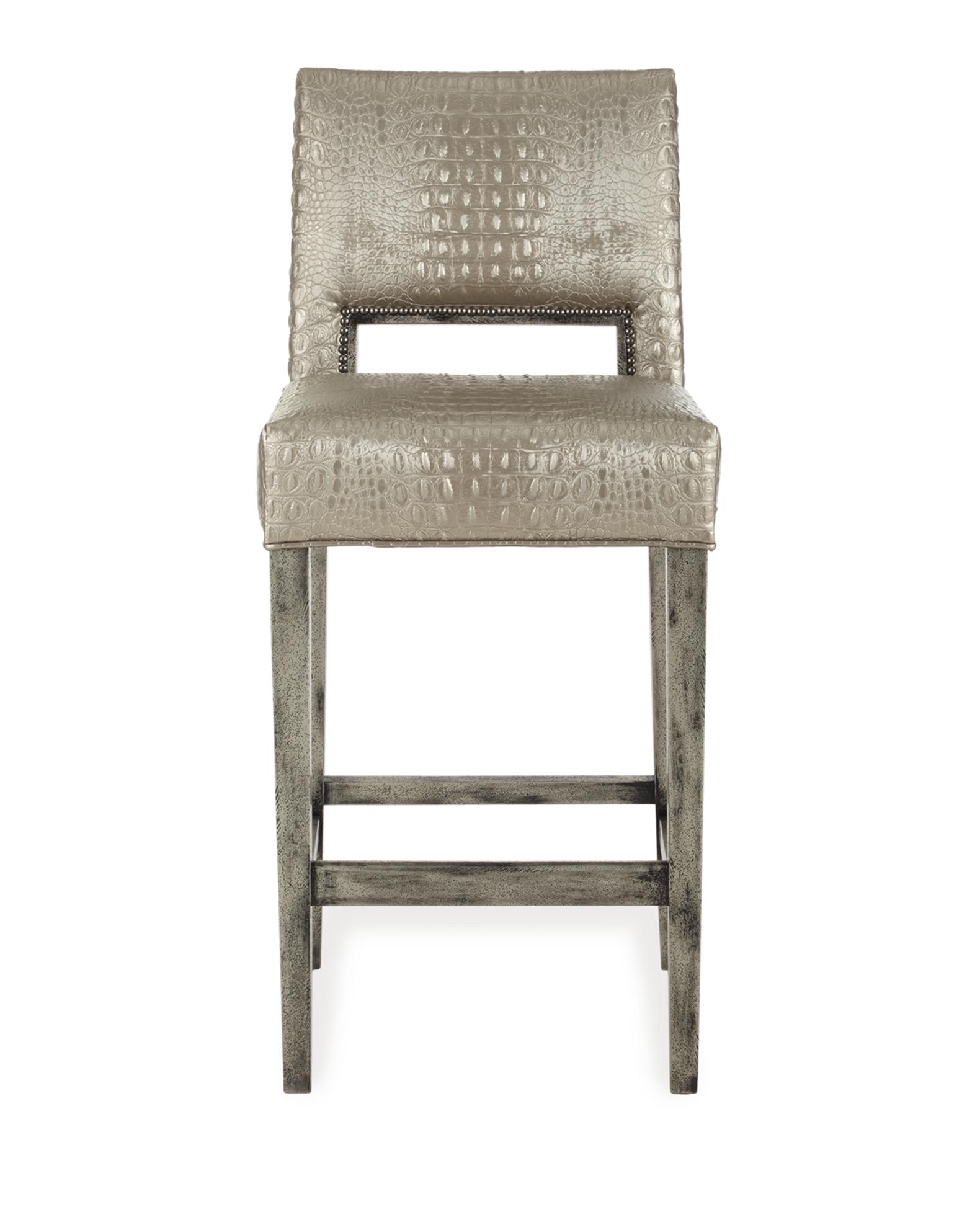 Old Hickory Tannery Valerian Bar Stool, 31
