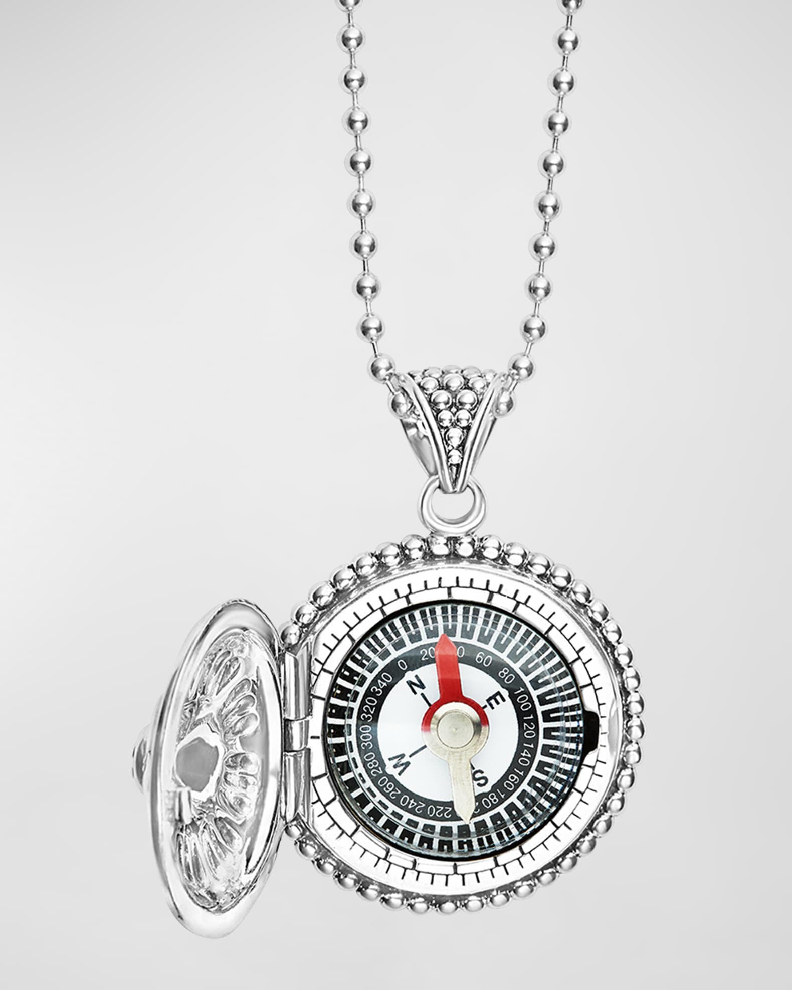LAGOS Signature Caviar Compass Necklace Neiman Marcus