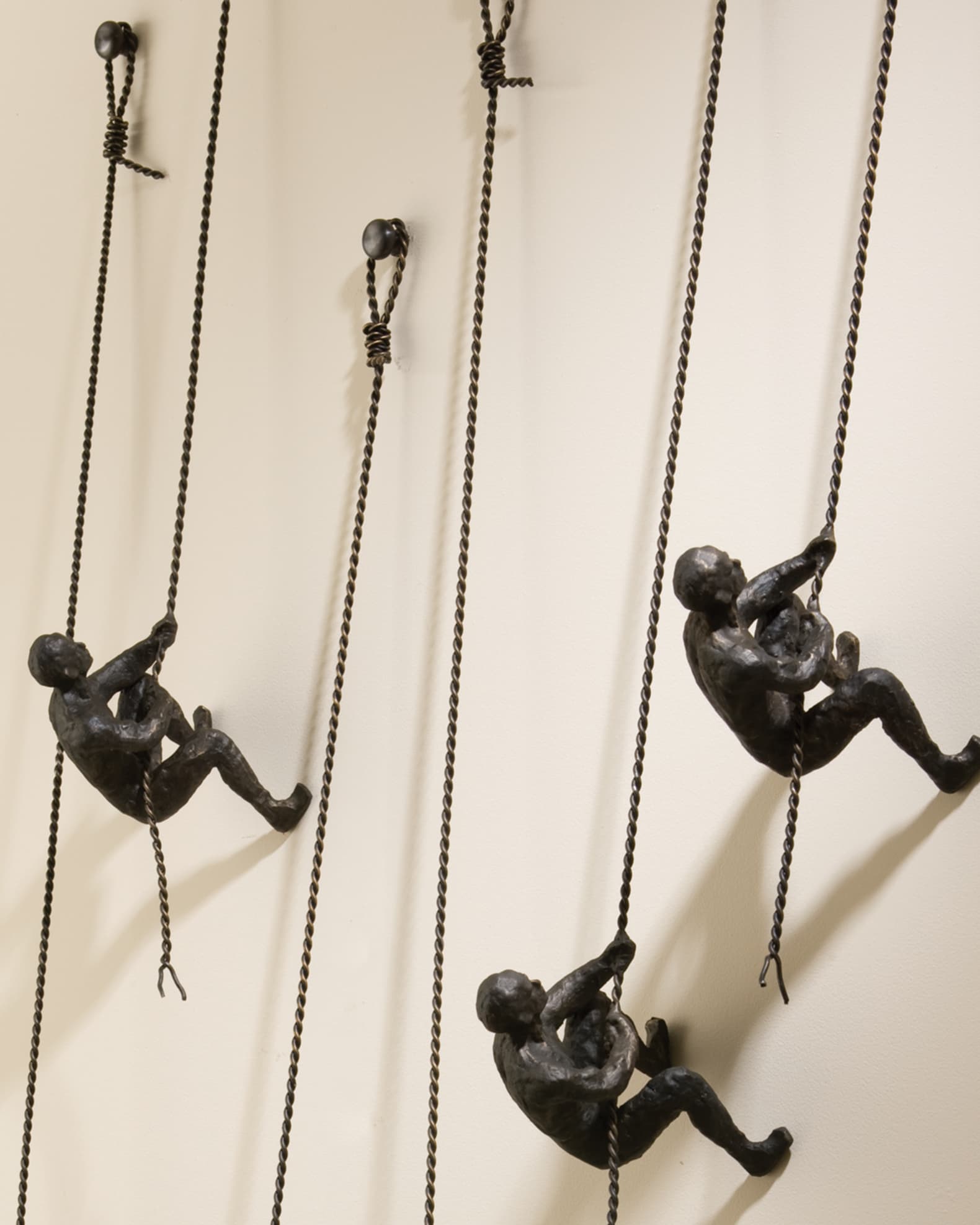 Global Views Climbing Men Wall Decor | Neiman Marcus