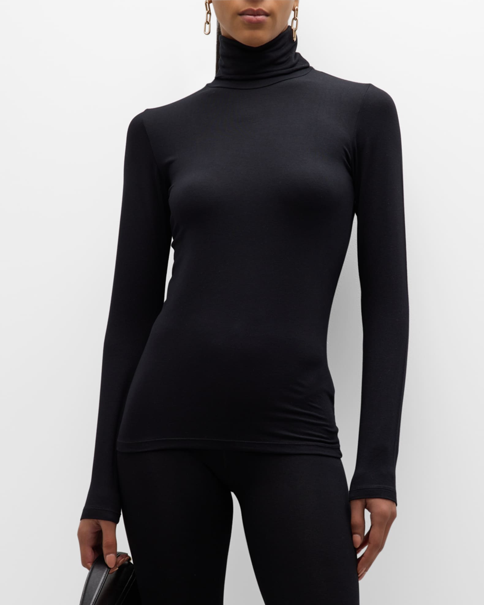 Soft Touch Long-Sleeve Turtleneck 0