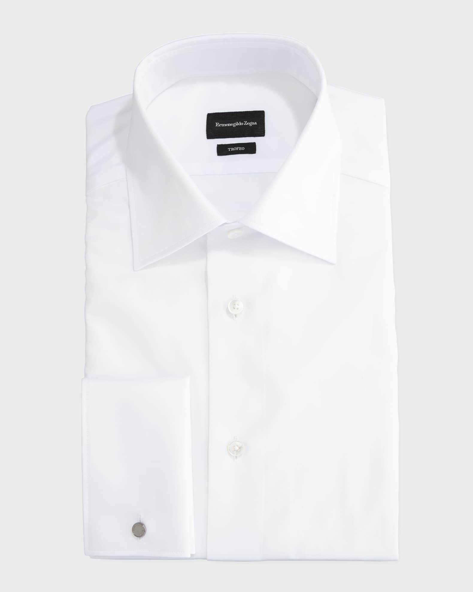 Men's Trofeo Solid Regular-Fit Dress Shirt 1