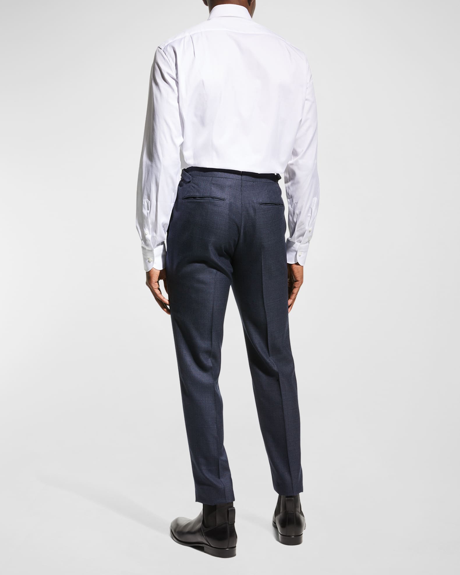 ZEGNA Men's Trofeo Solid Regular-Fit Dress Shirt | Neiman Marcus