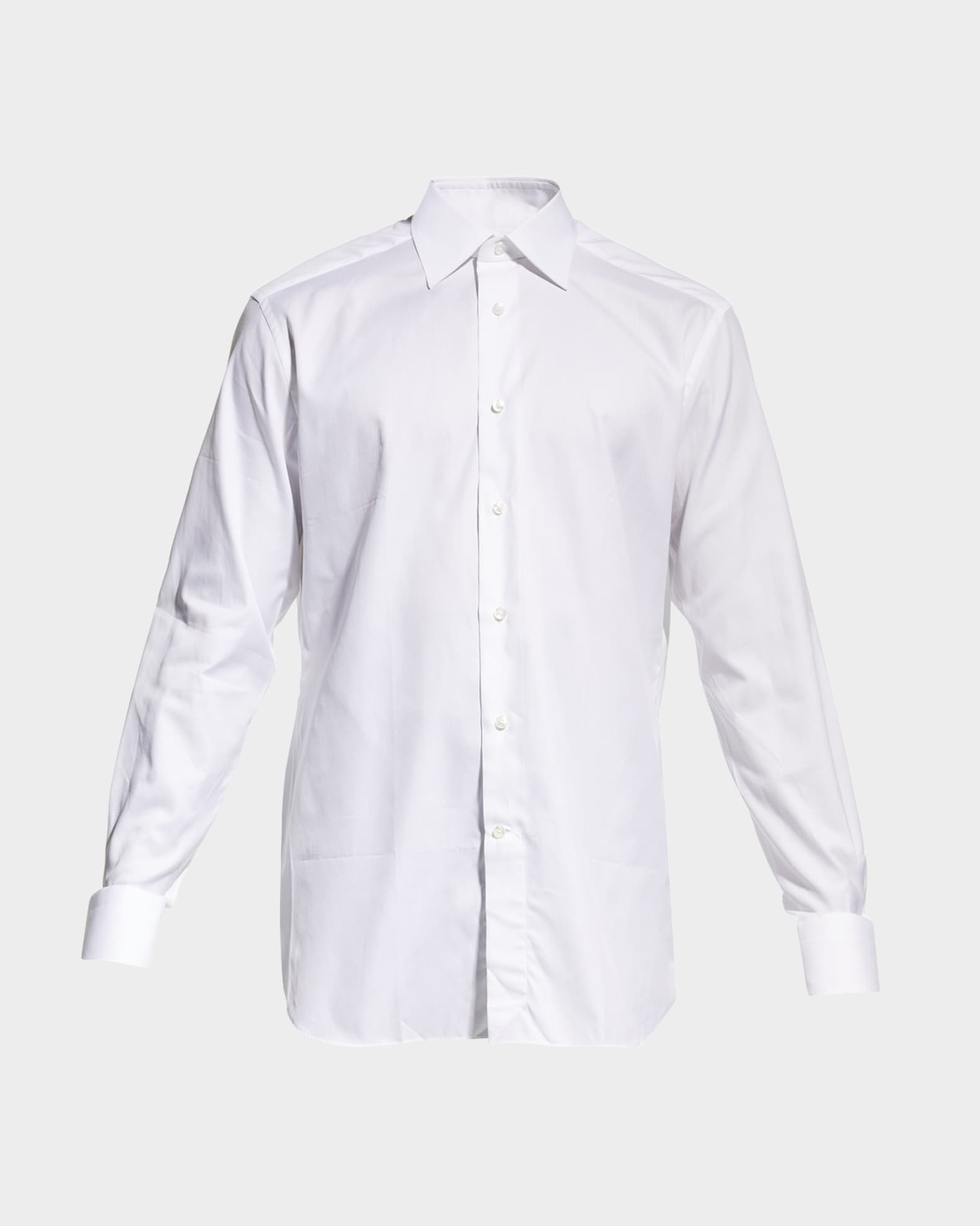 Men's Trofeo Solid Regular-Fit Dress Shirt 0