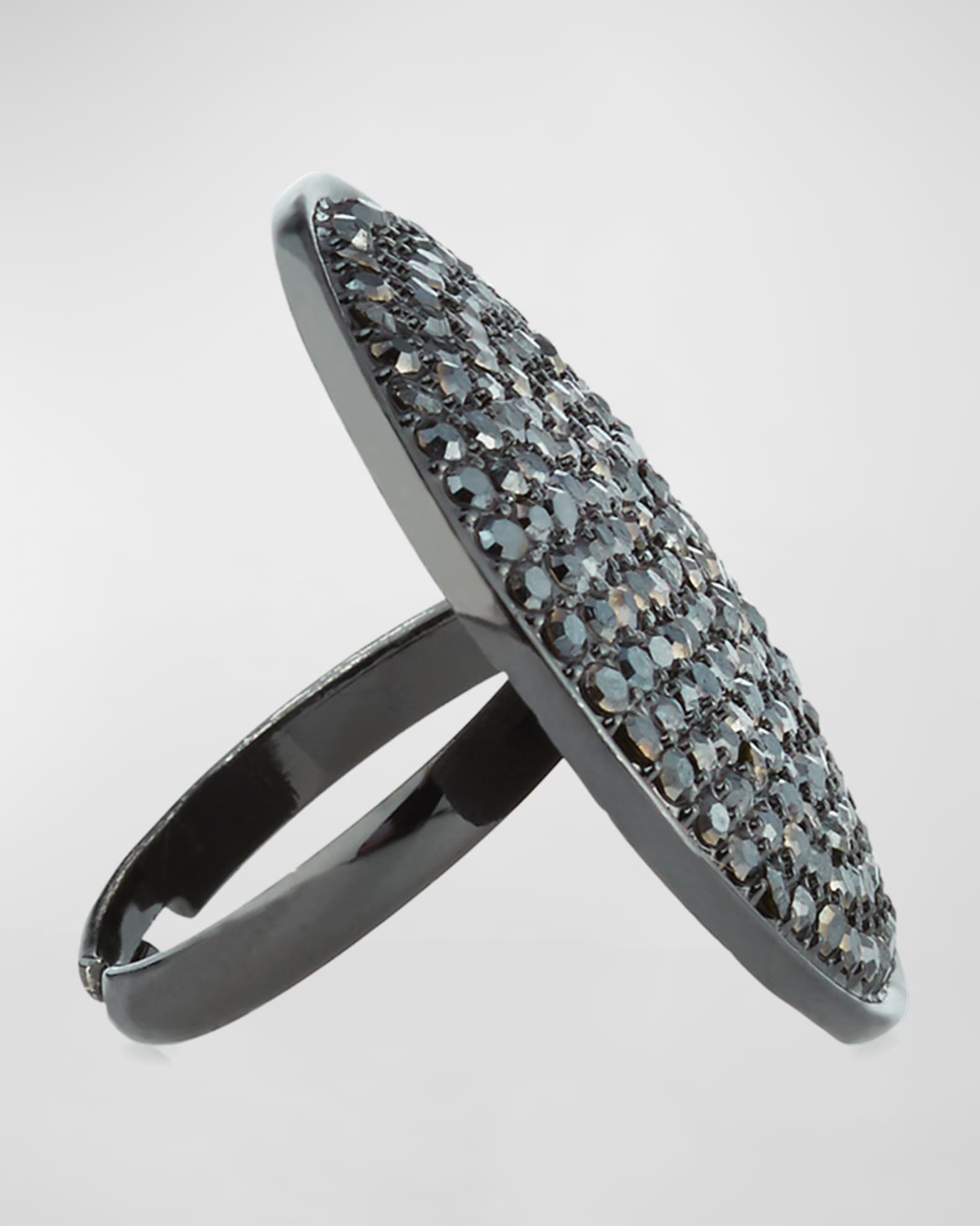 Adjustable Pave Disc Ring 1