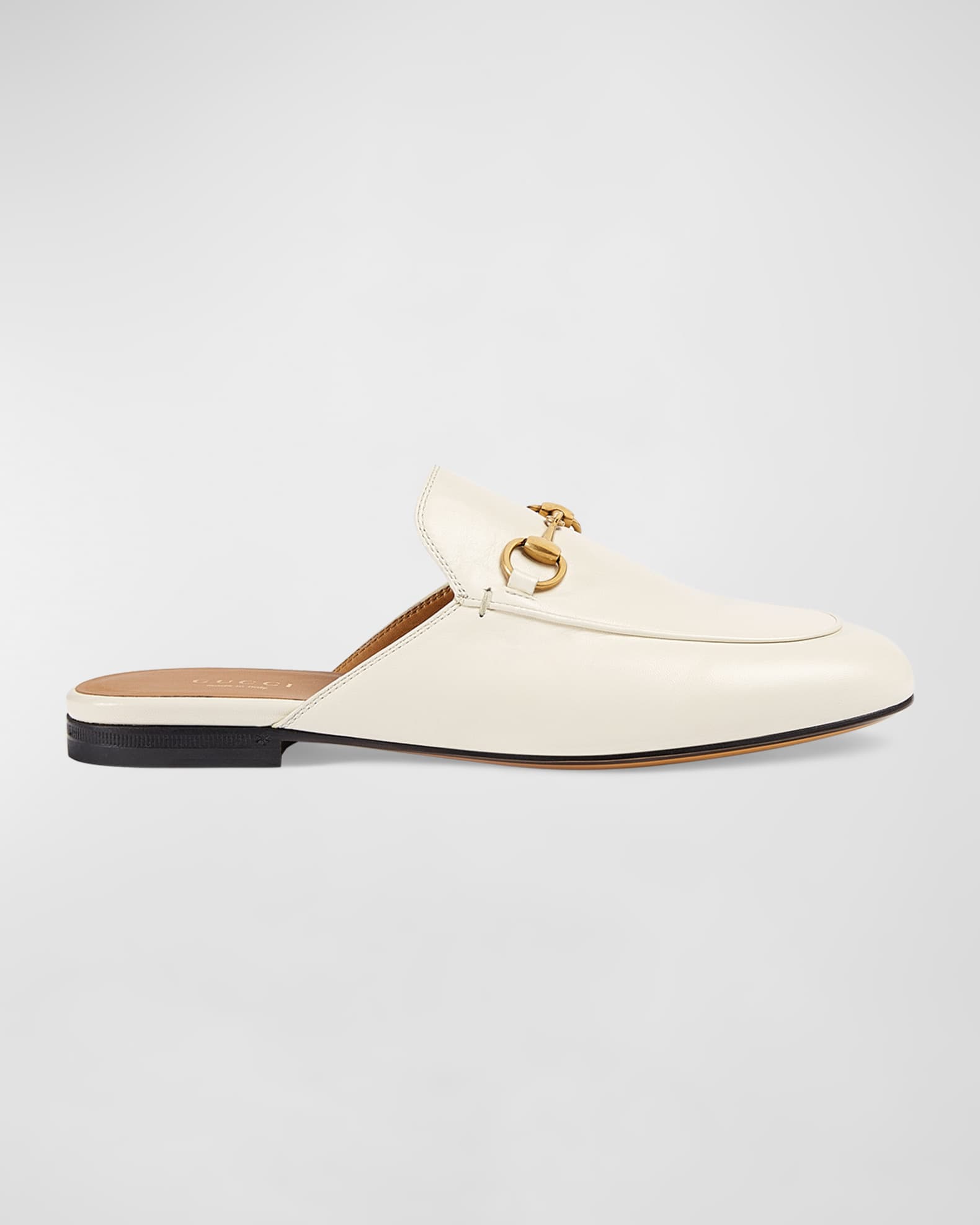 Gucci Princetown Leather Mules Neiman Marcus