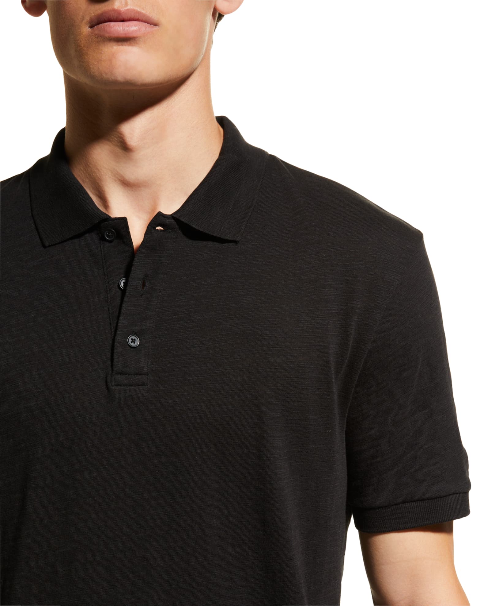 Louis Vuitton Classic Short Sleeve Pique Polo shirt black sz M