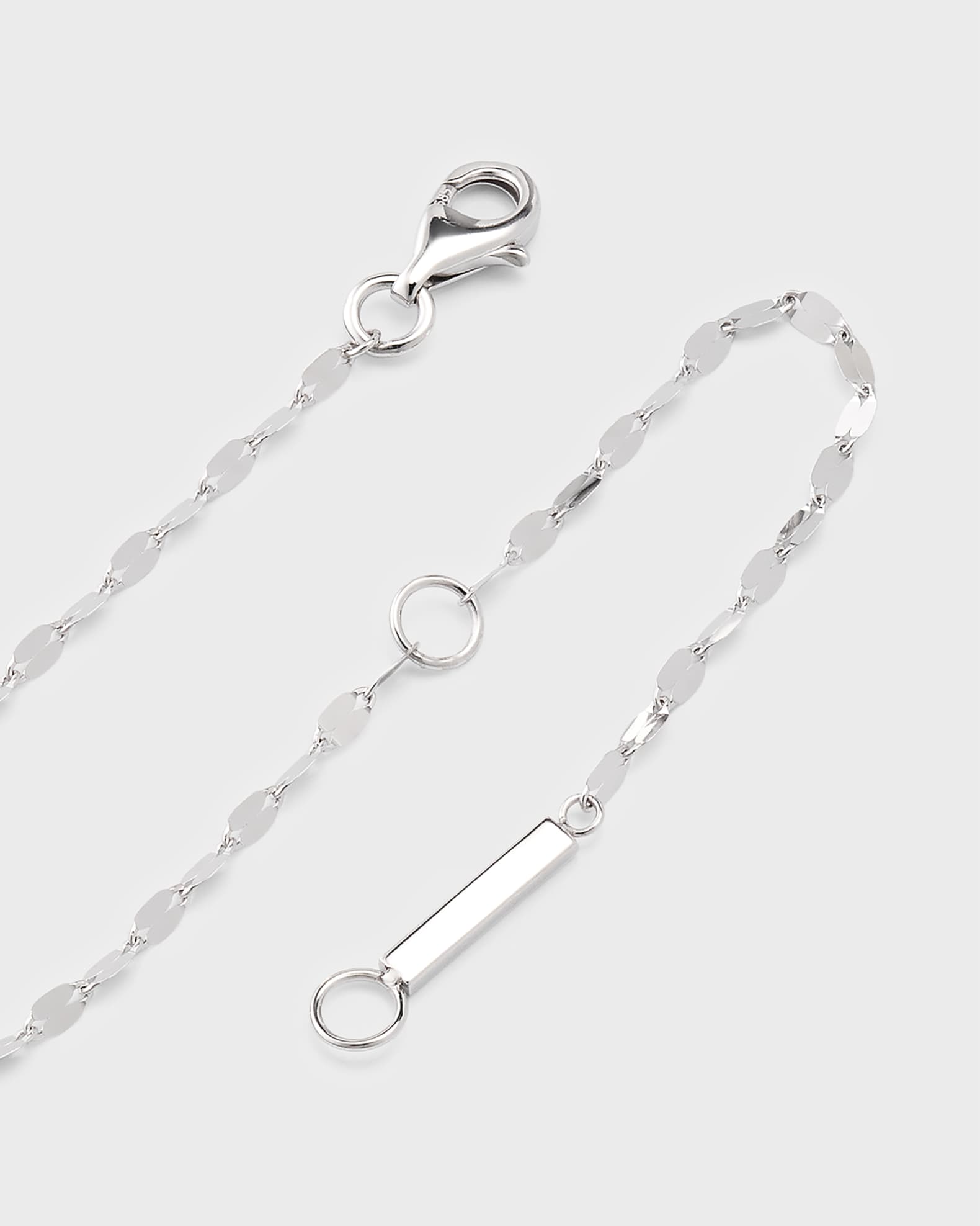 LANA 14K Gold Femme Fatale Crossary Necklace with Diamonds | Neiman Marcus