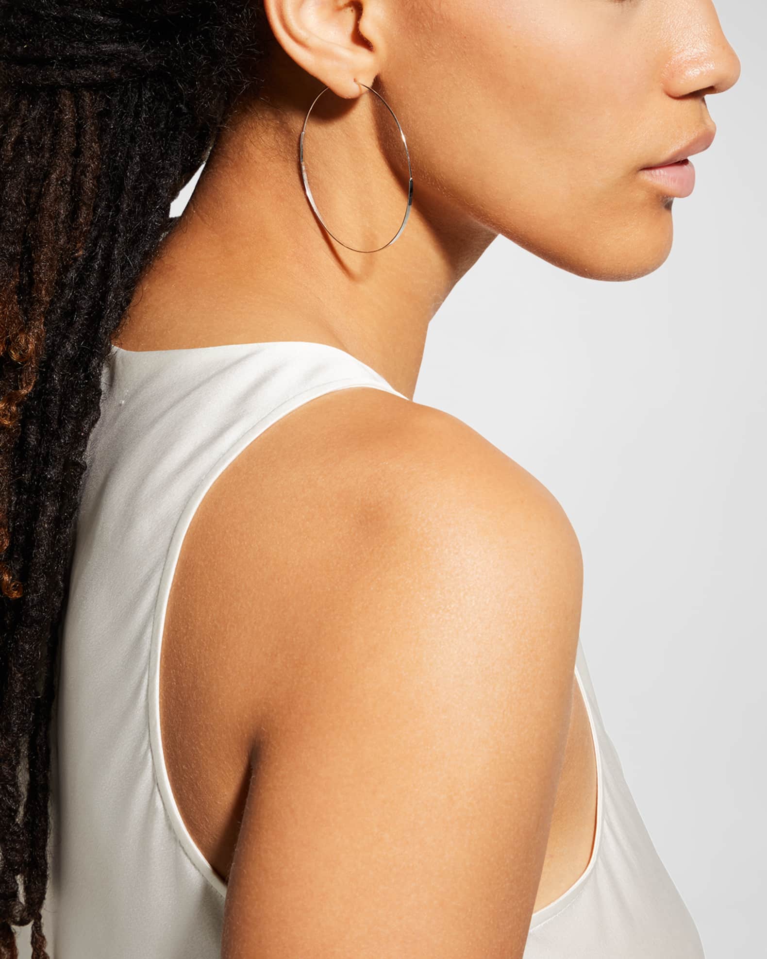 Lana flat magic hoop earrings discount