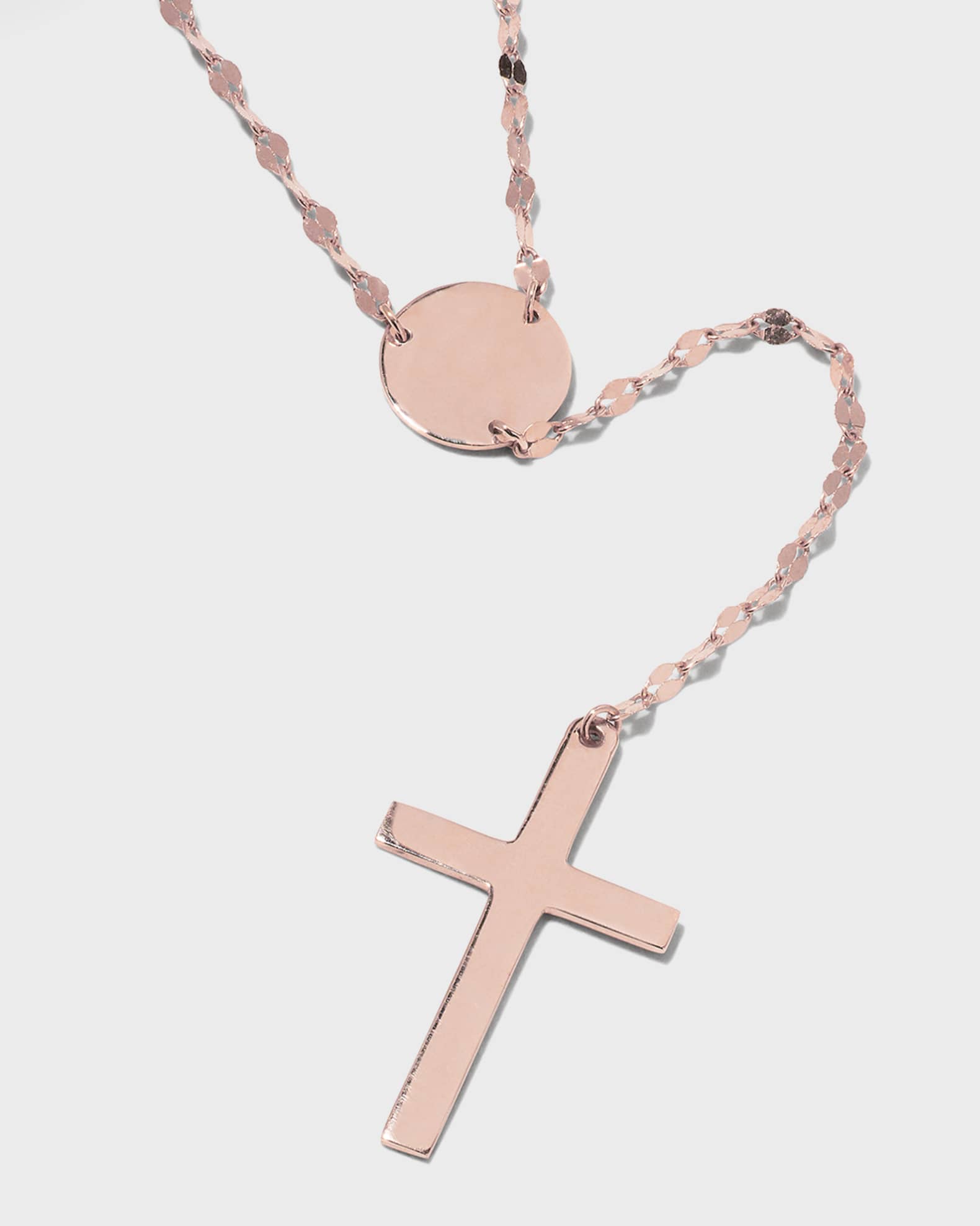 LANA Gold Crossary Necklace Neiman Marcus