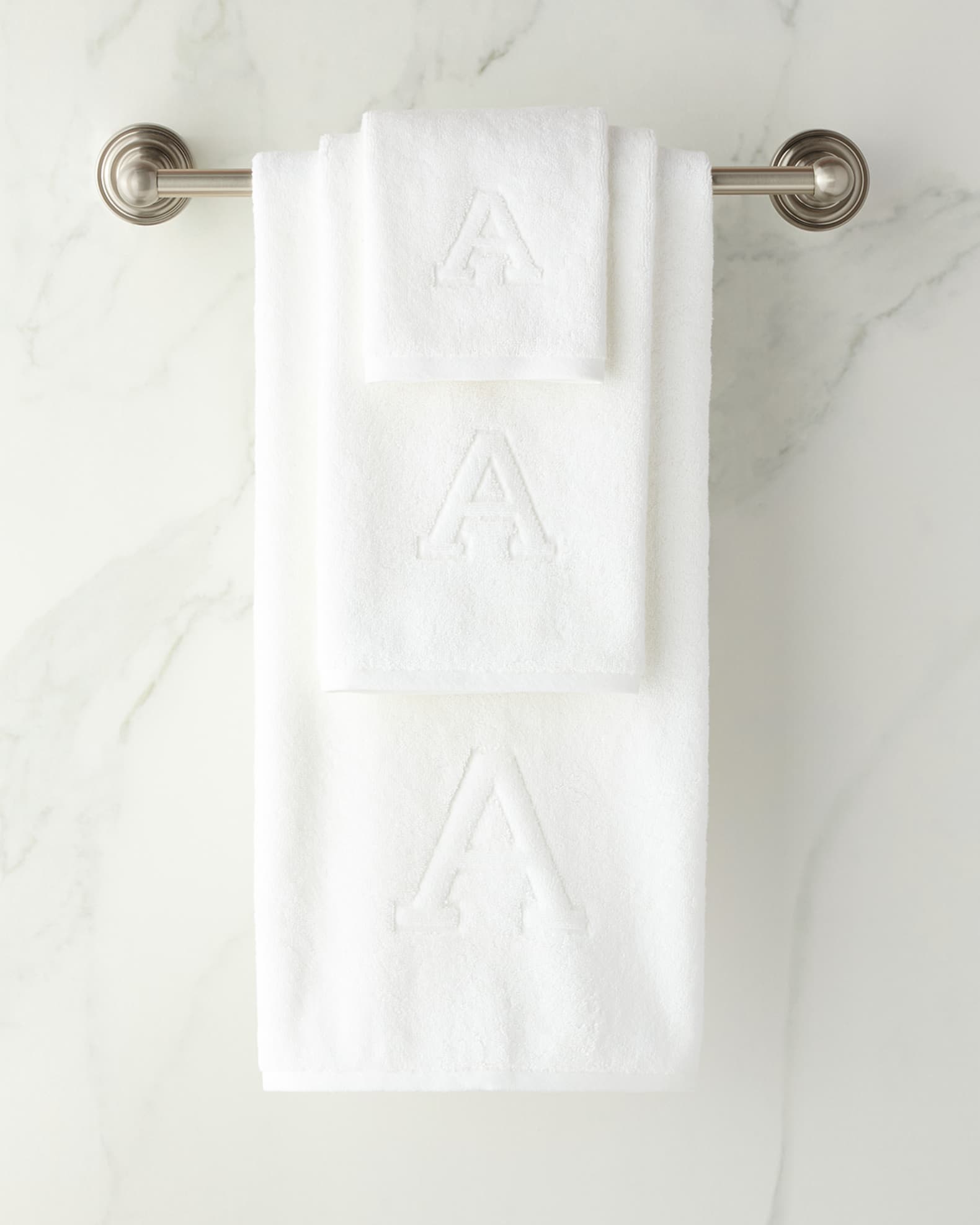 Auberge Monogrammed Bath Towel 0