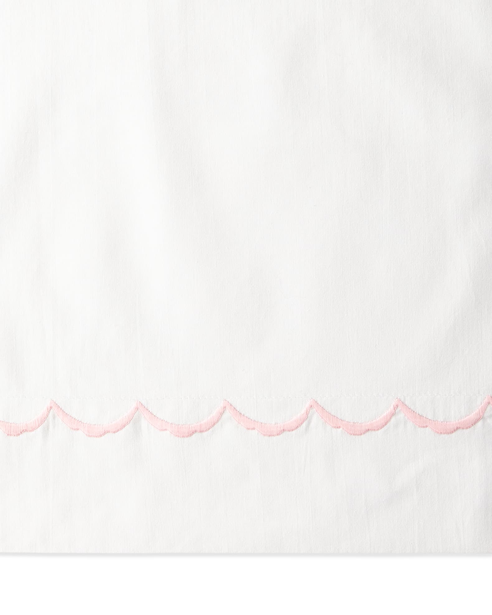 Two Scallops Embroidered 350 Thread Count Pillowcases 0