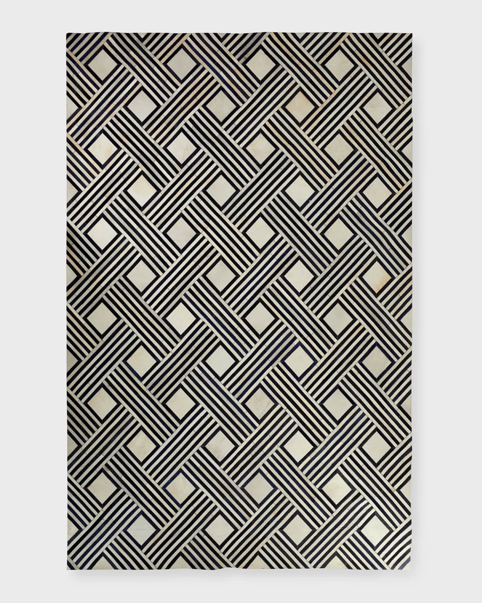 Garett Hairhide Rug, 5' x 8' 1