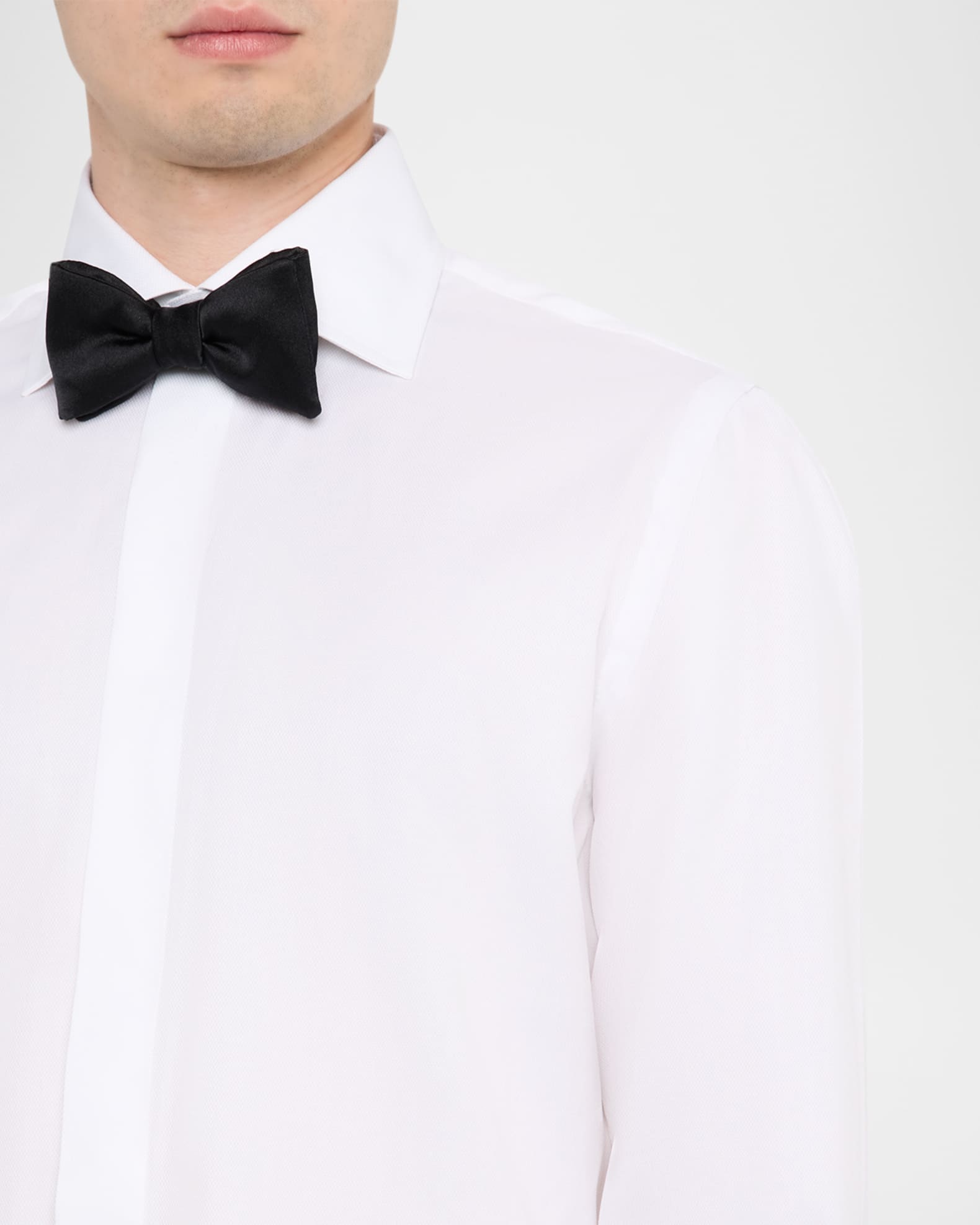 Cesare Attolini Men's Marcella Cotton French-Cuff Dress Shirt | Neiman  Marcus