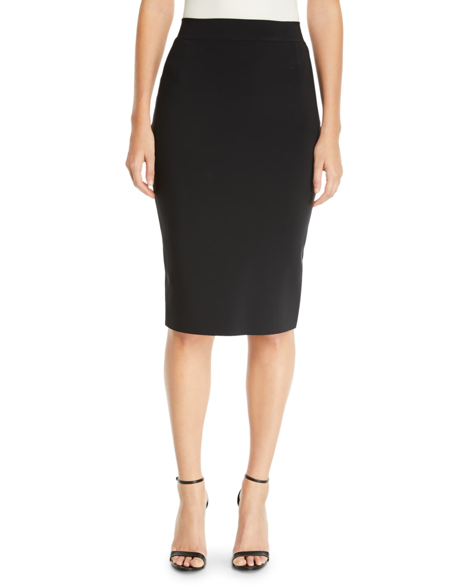 Lumi Stretch Jersey Pencil Skirt and Matching Items | Neiman Marcus