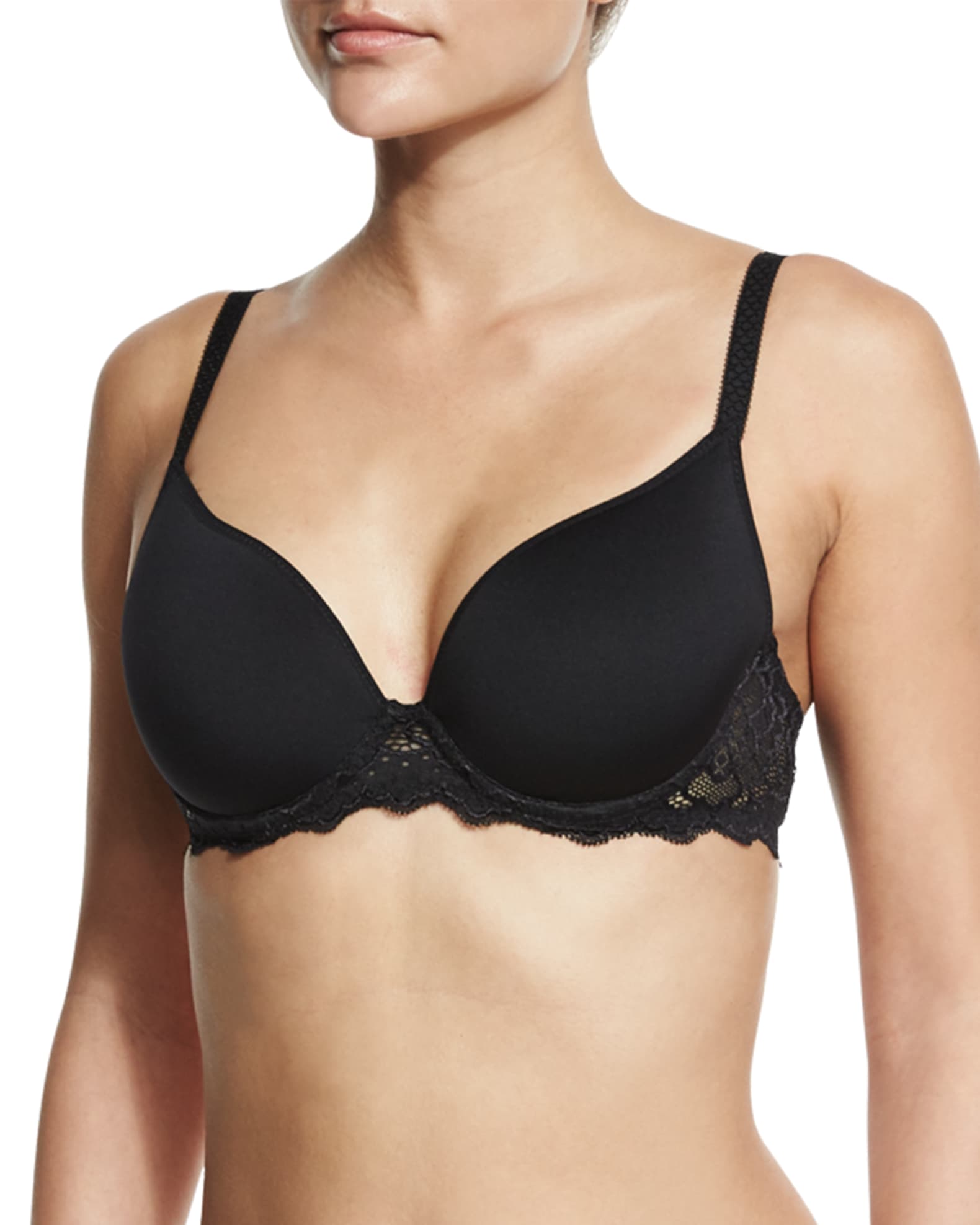 Caresse 3D Plunge Spacer Bra 0