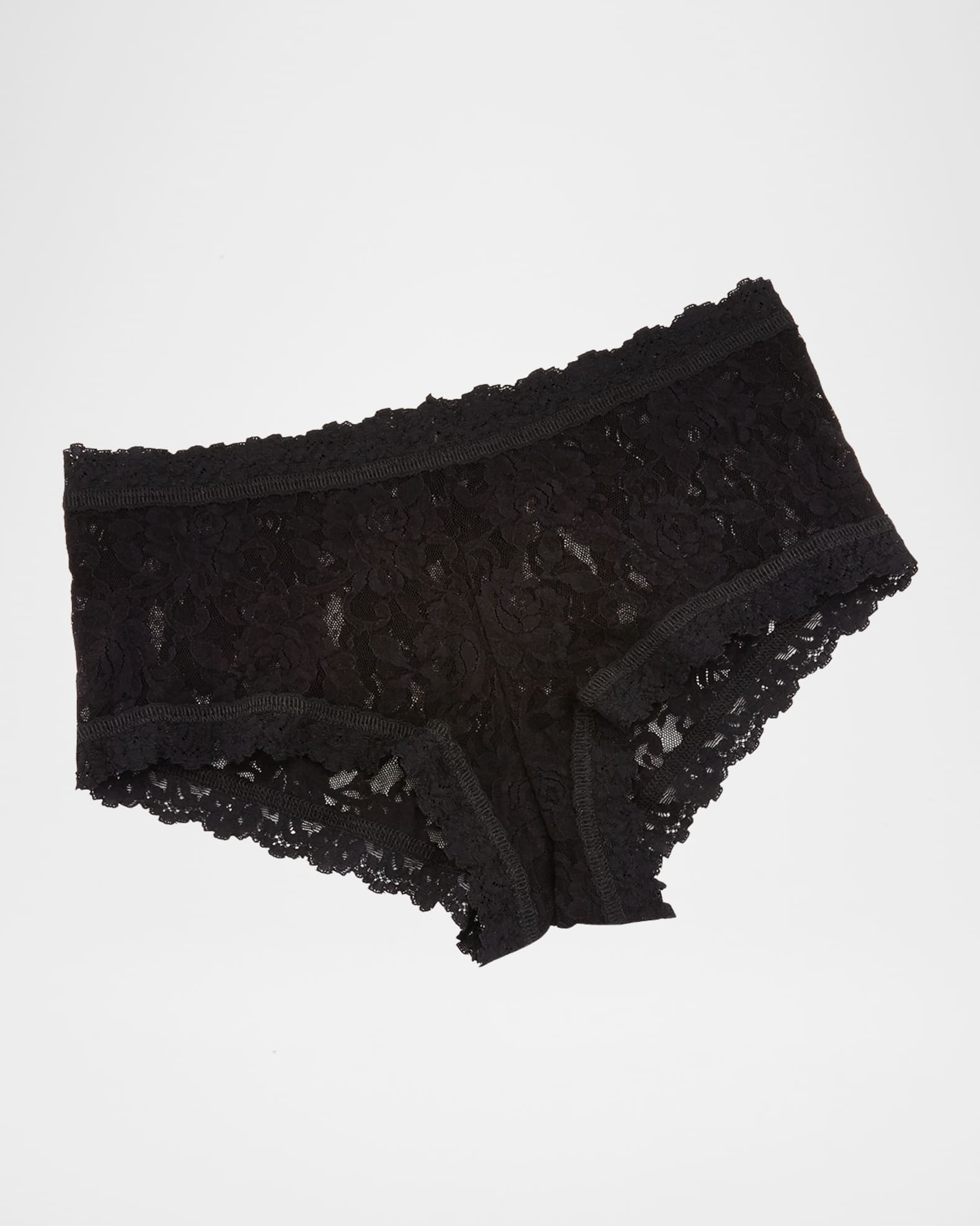 Signature Lace Boy Shorts 0