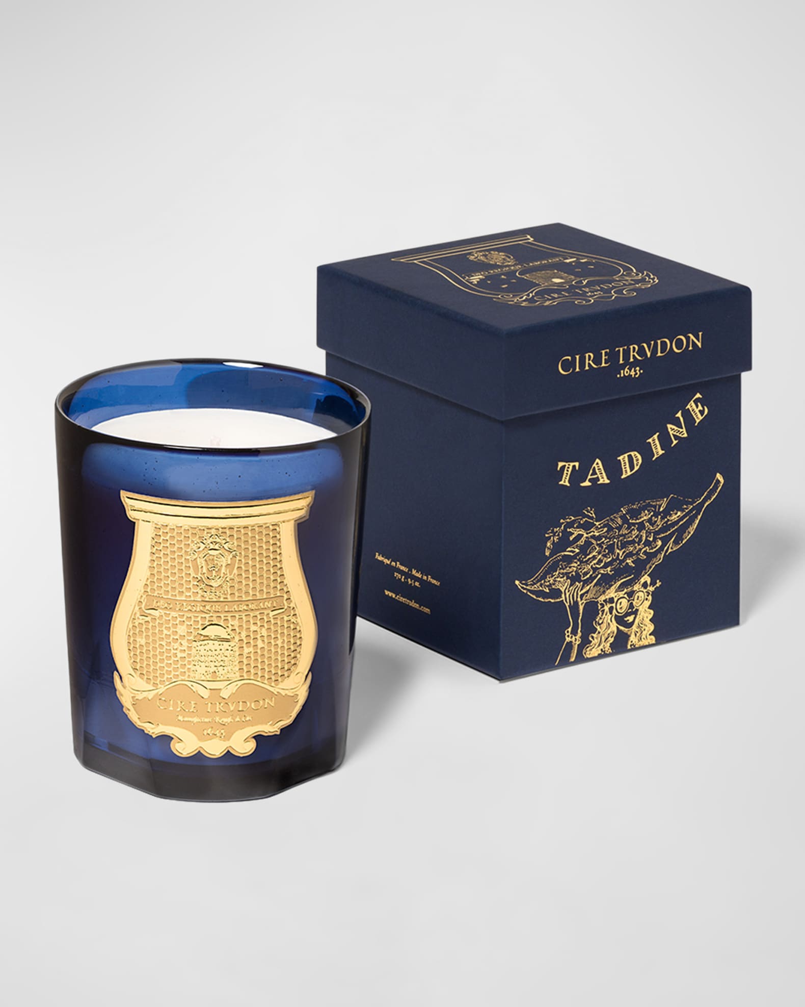 Tadine Classic Candle, Sandalwood, 9.5 oz. 1