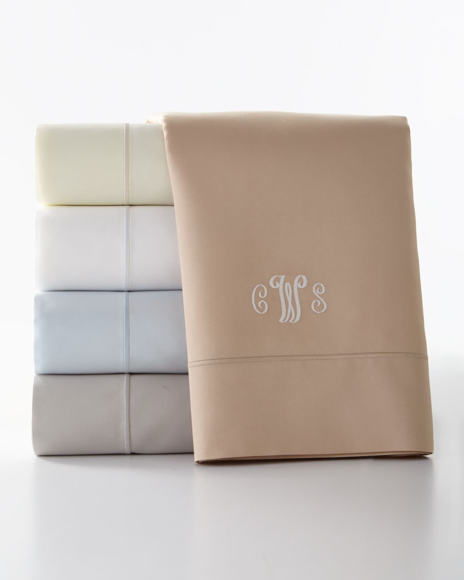 Sferra Marcus Full Solid Sheet Set Neiman Marcus