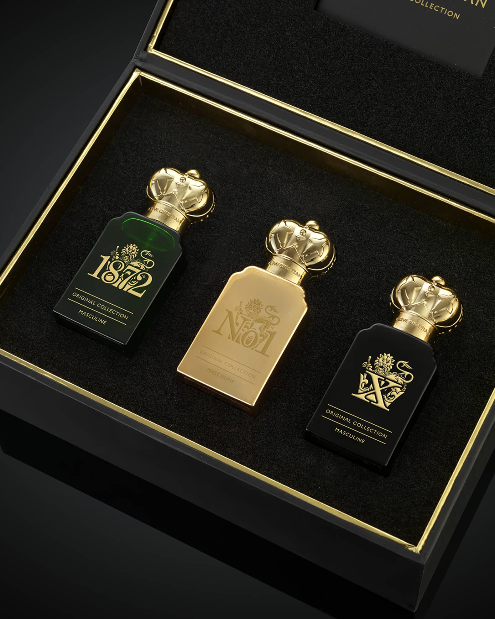 CLIVE CHRISTIAN 1872 & N°1 セット 3x10ml Clive Christian Original Collection Masculine Perfume Set