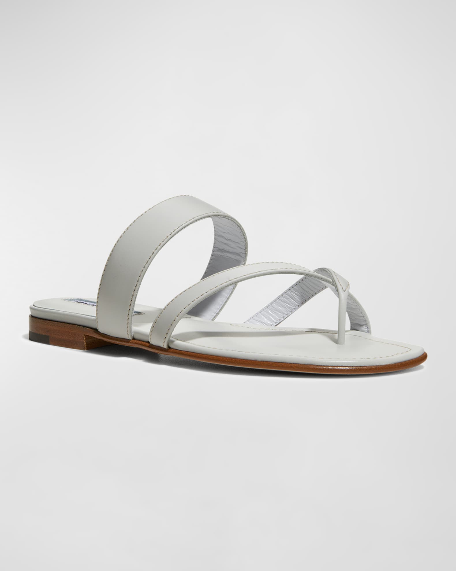 Susa Flat Leather Sandals 1