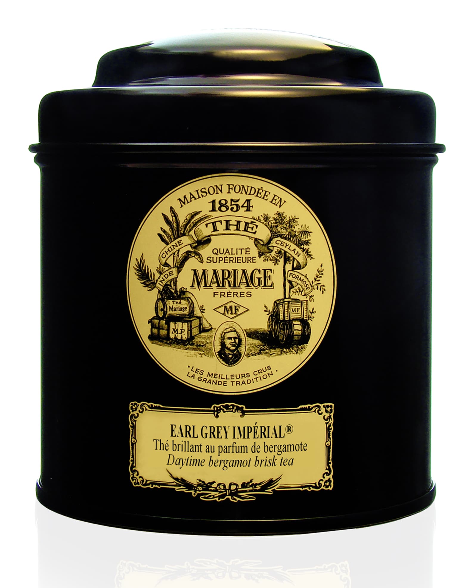 Mariage Freres Paris Tea Time 3 Tea Gift Set In Classic Black 100G  Canisters 