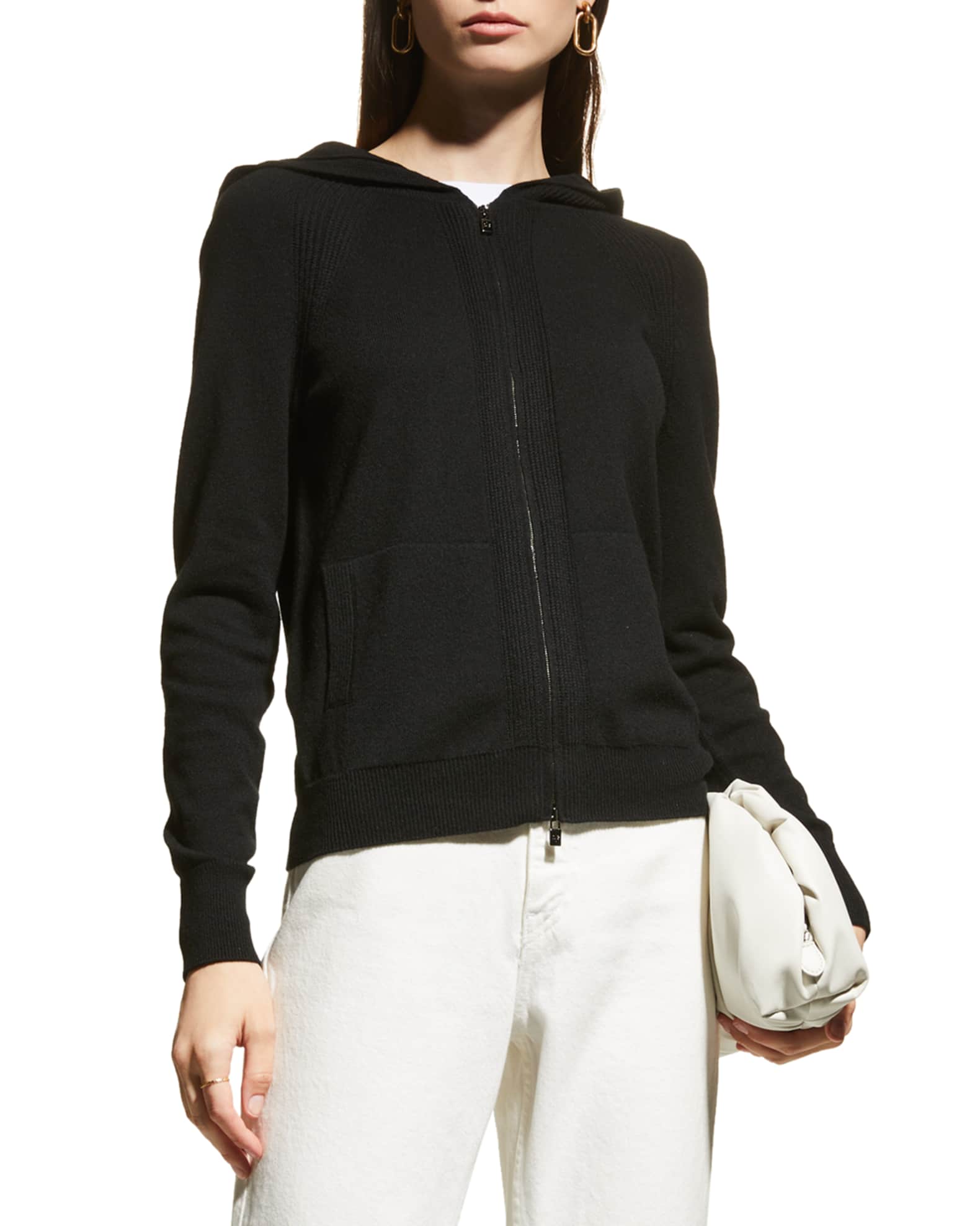 トップス 2023AW | Lana CashTneck wool cashmerek FRAME The Cashmere Boat-Neck Short-Sleeve Sweater | Neiman