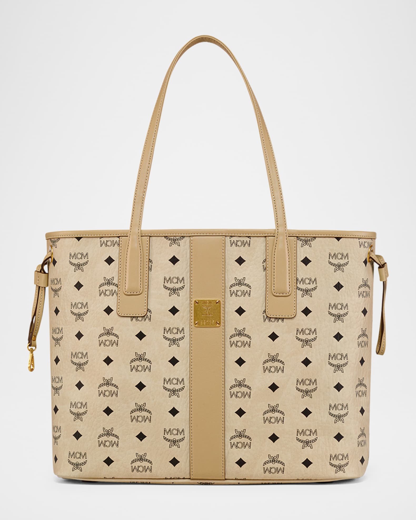 Visetos Mcm Shopper Medium Beige MCM Liz Reversible Medium