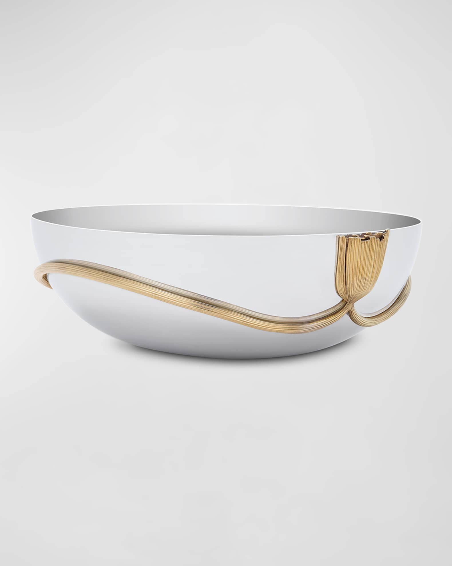 Deco Leaves Bowl, 14" Wide 0