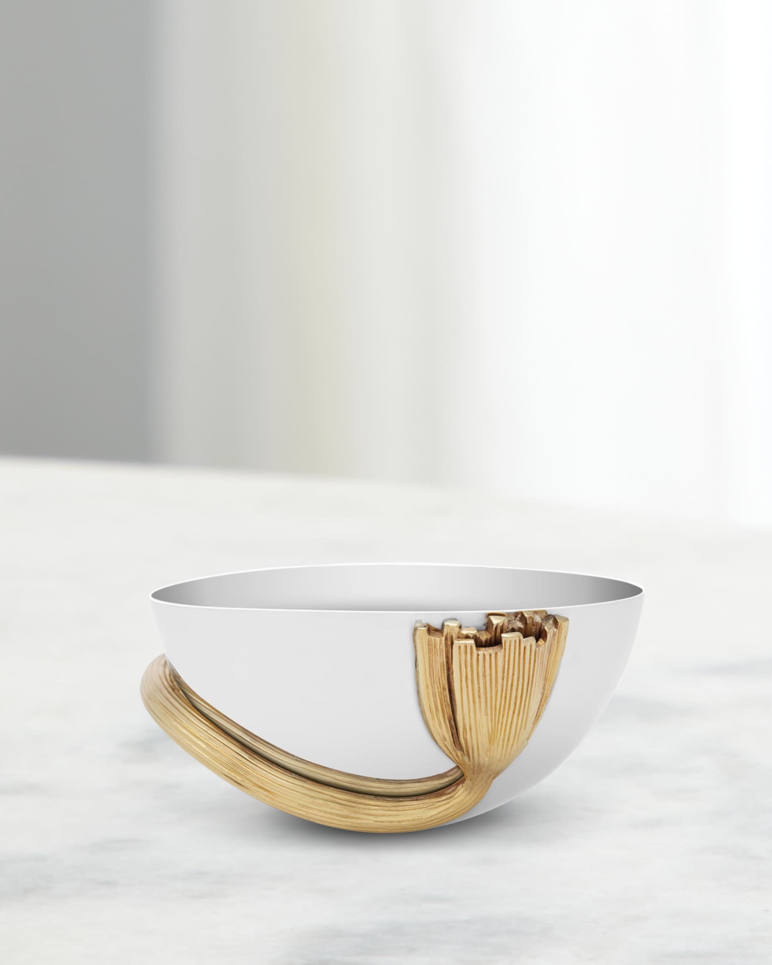 Deco Leaves Small Bowl 0