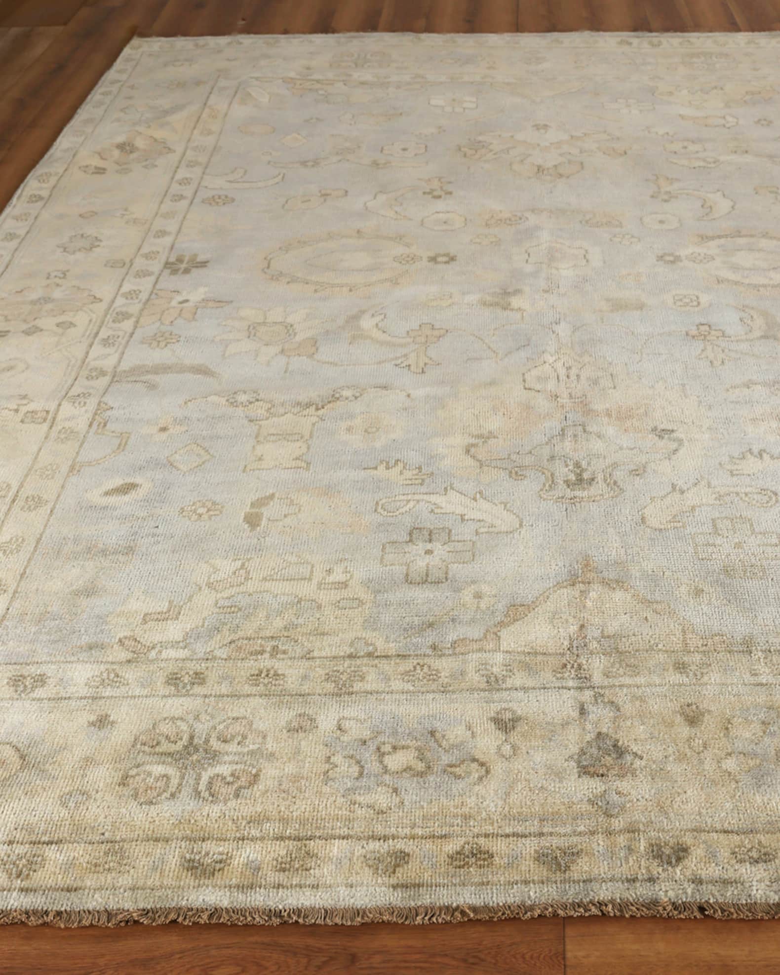 Annetta Antique Oushak Rug 1
