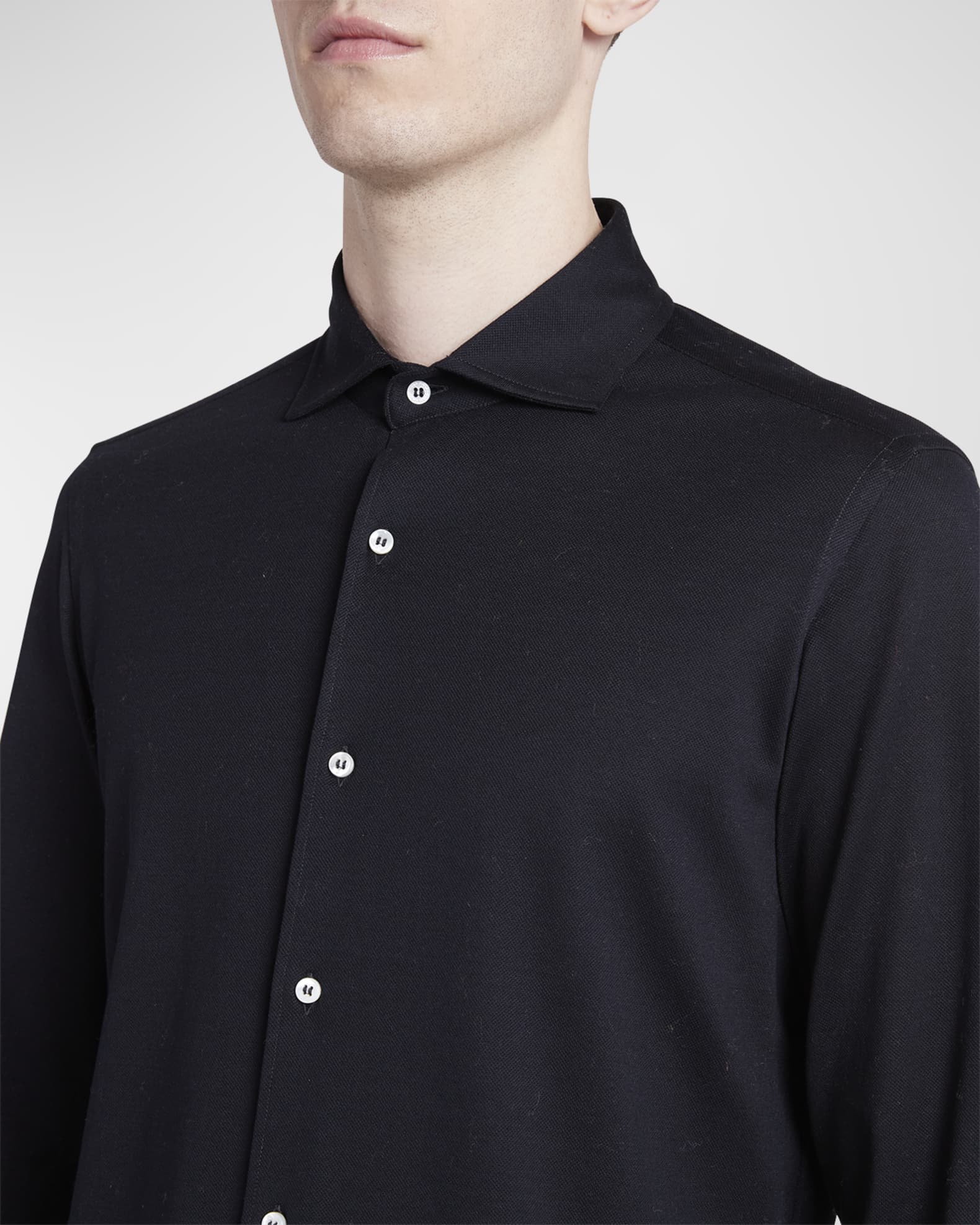 Agui cotton Oxford shirt