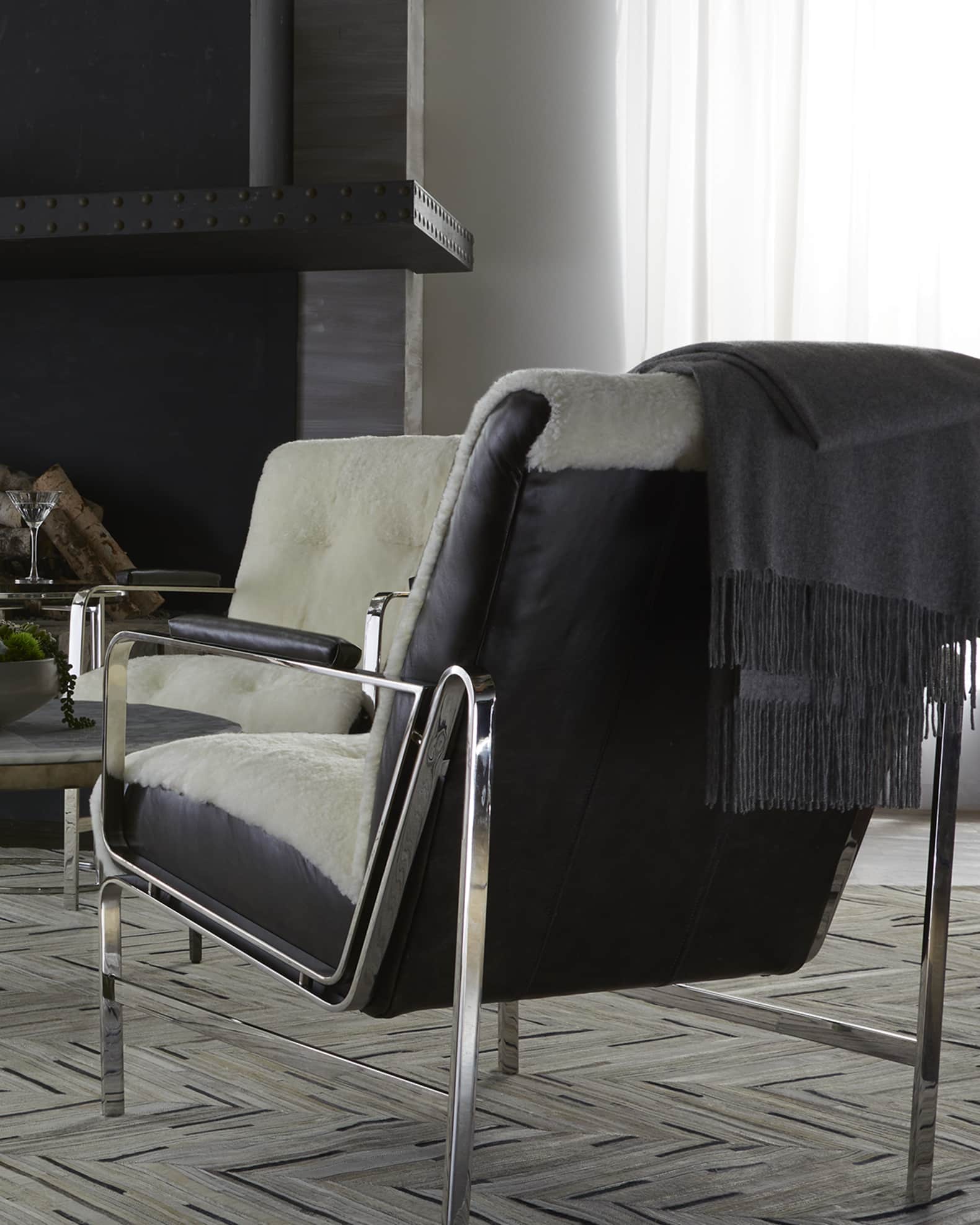 Sofia Cashmere Fringed Cashmere Throw Neiman Marcus